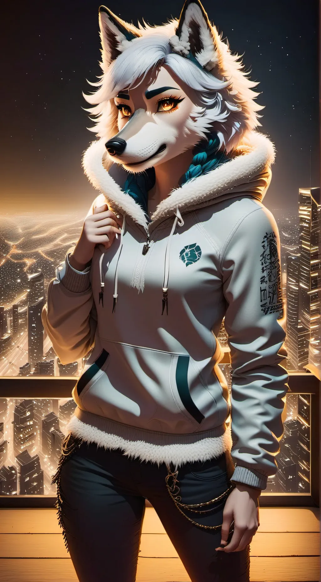 ai character: Natallie Denney background