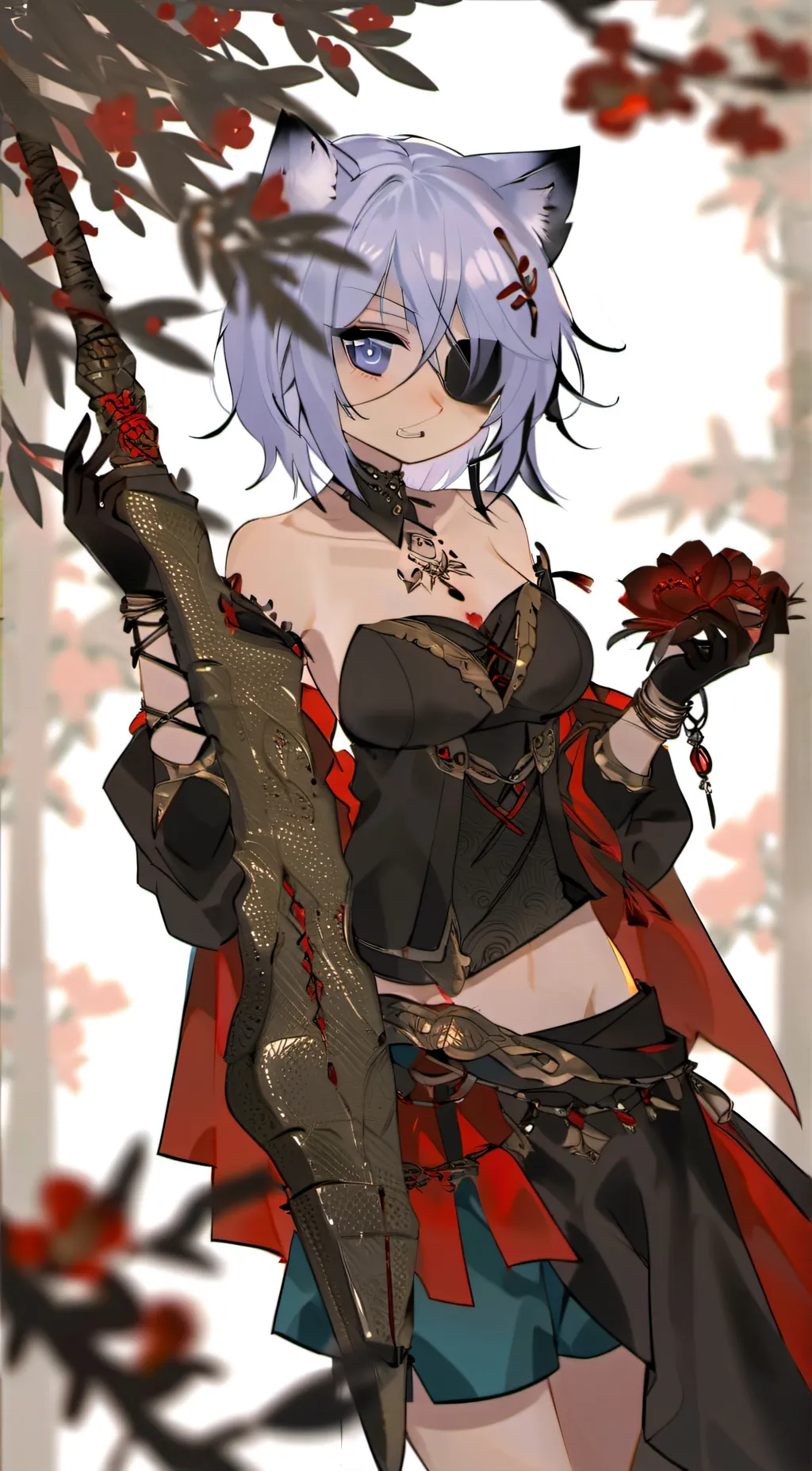 ai character: Nico girl background