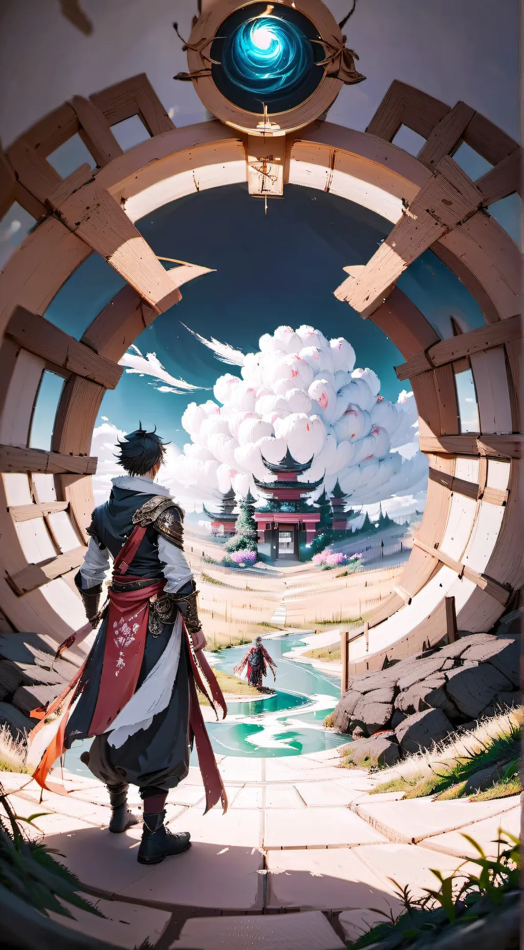 ai character: Haru background