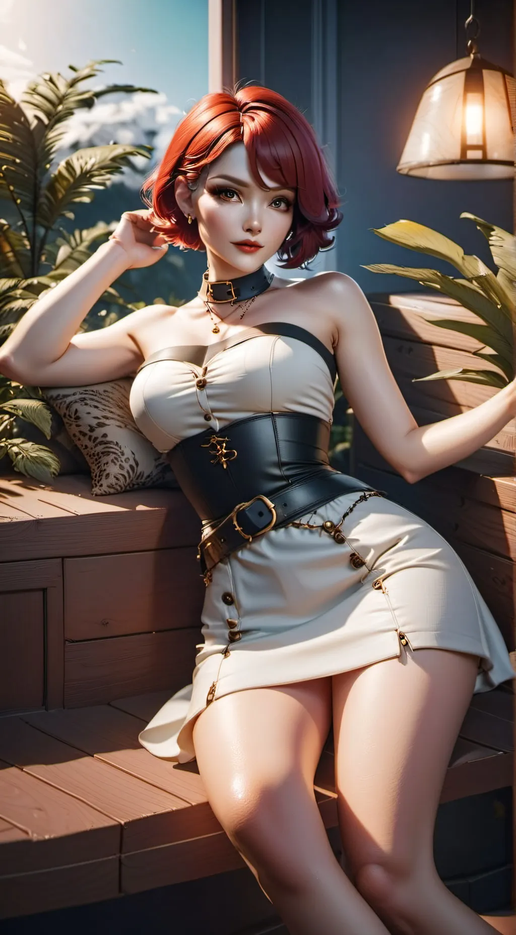 ai character: Lily background
