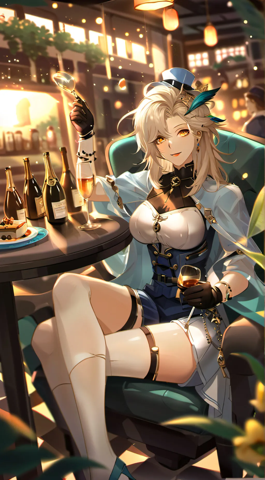 ai character: elina background