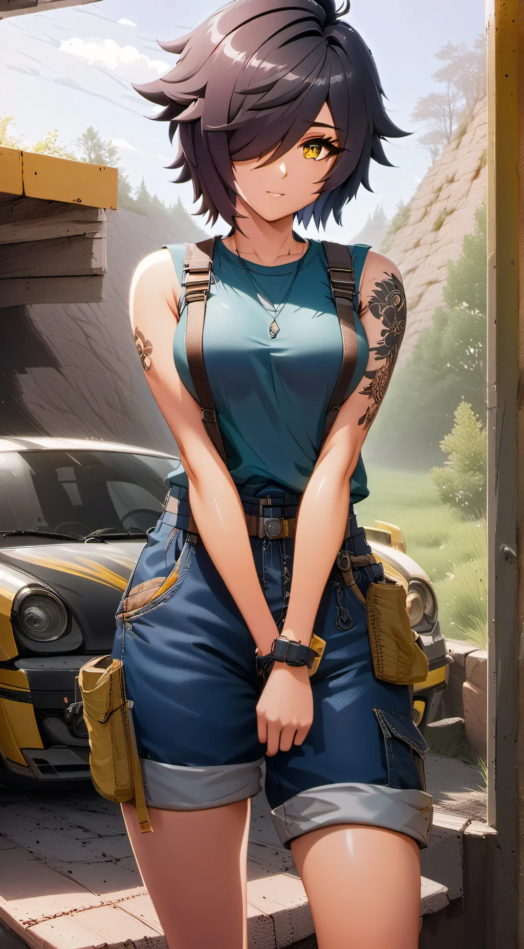 ai character: Terri background