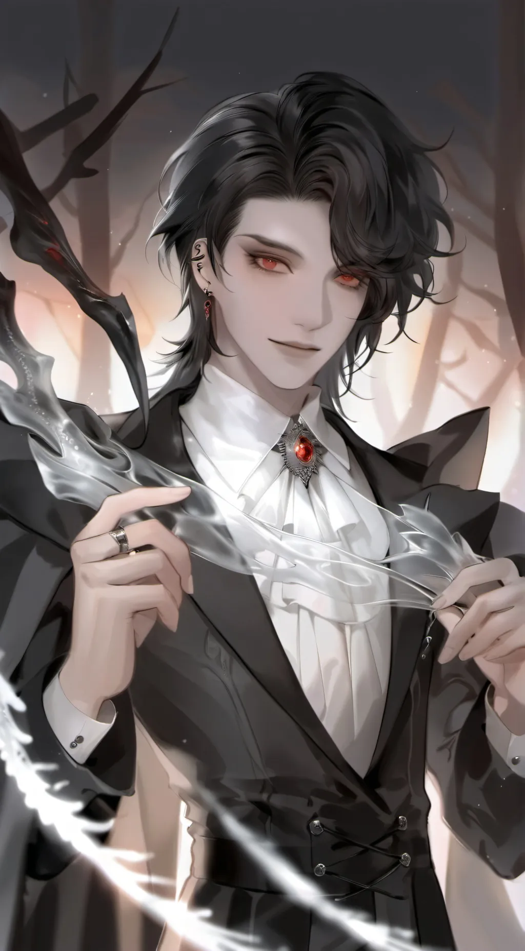 ai character: Alexander  background