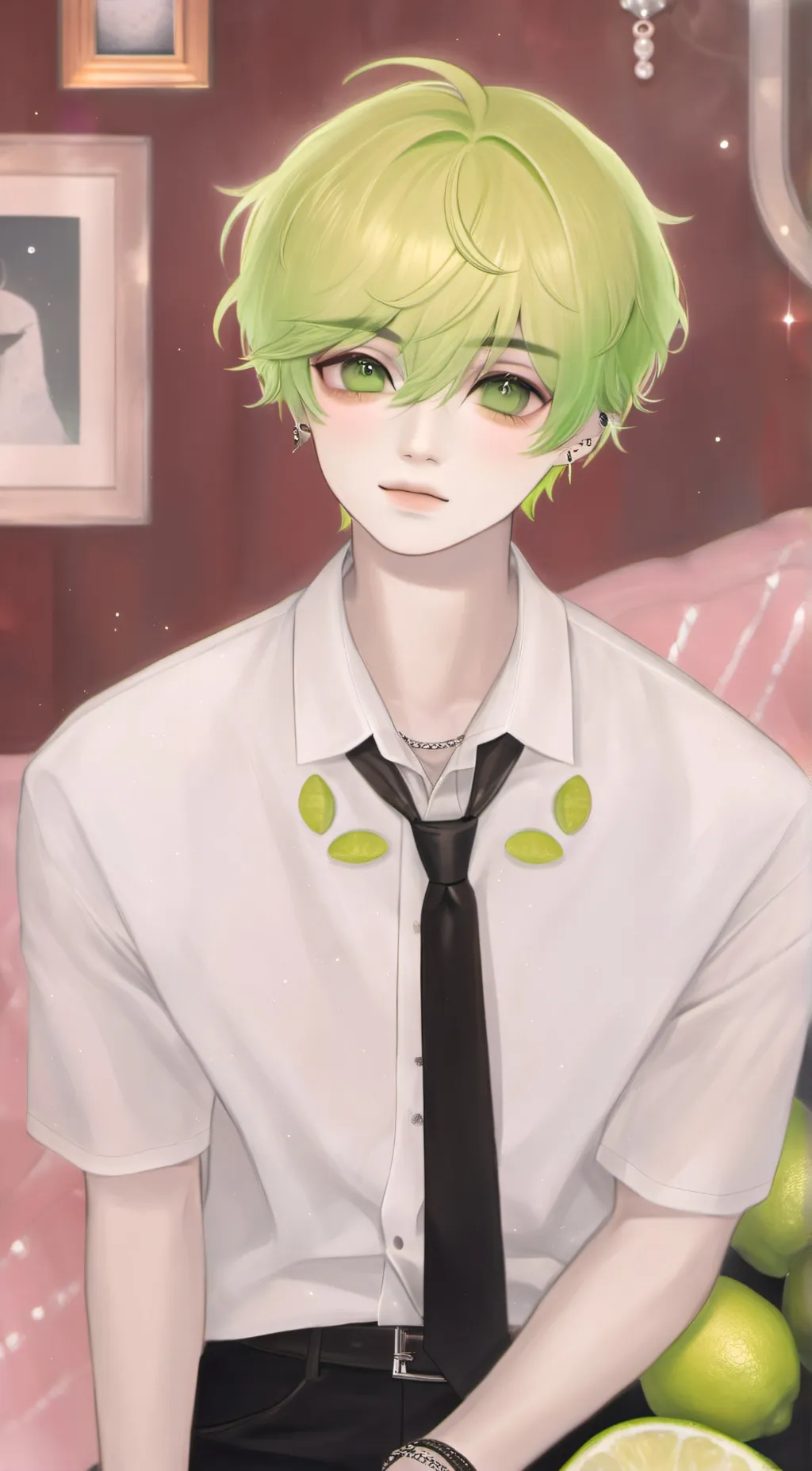 ai character: Mark background