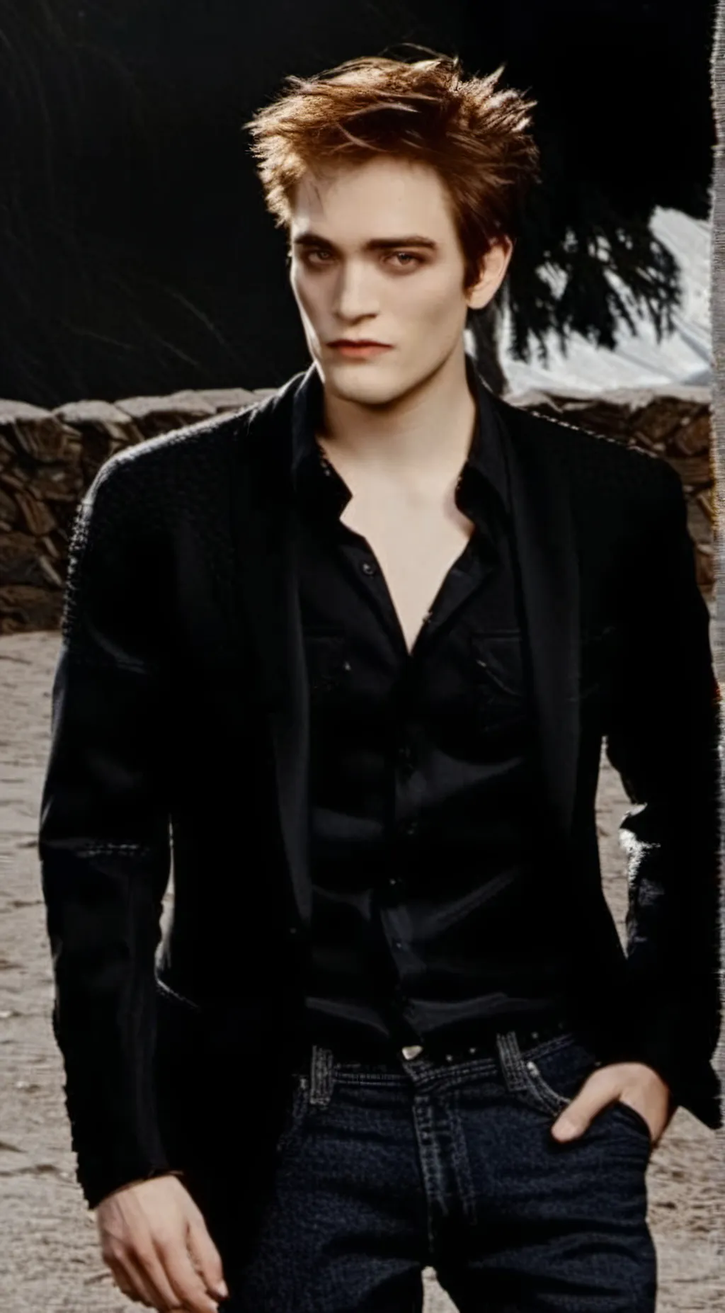 ai character: Edward Cullen background
