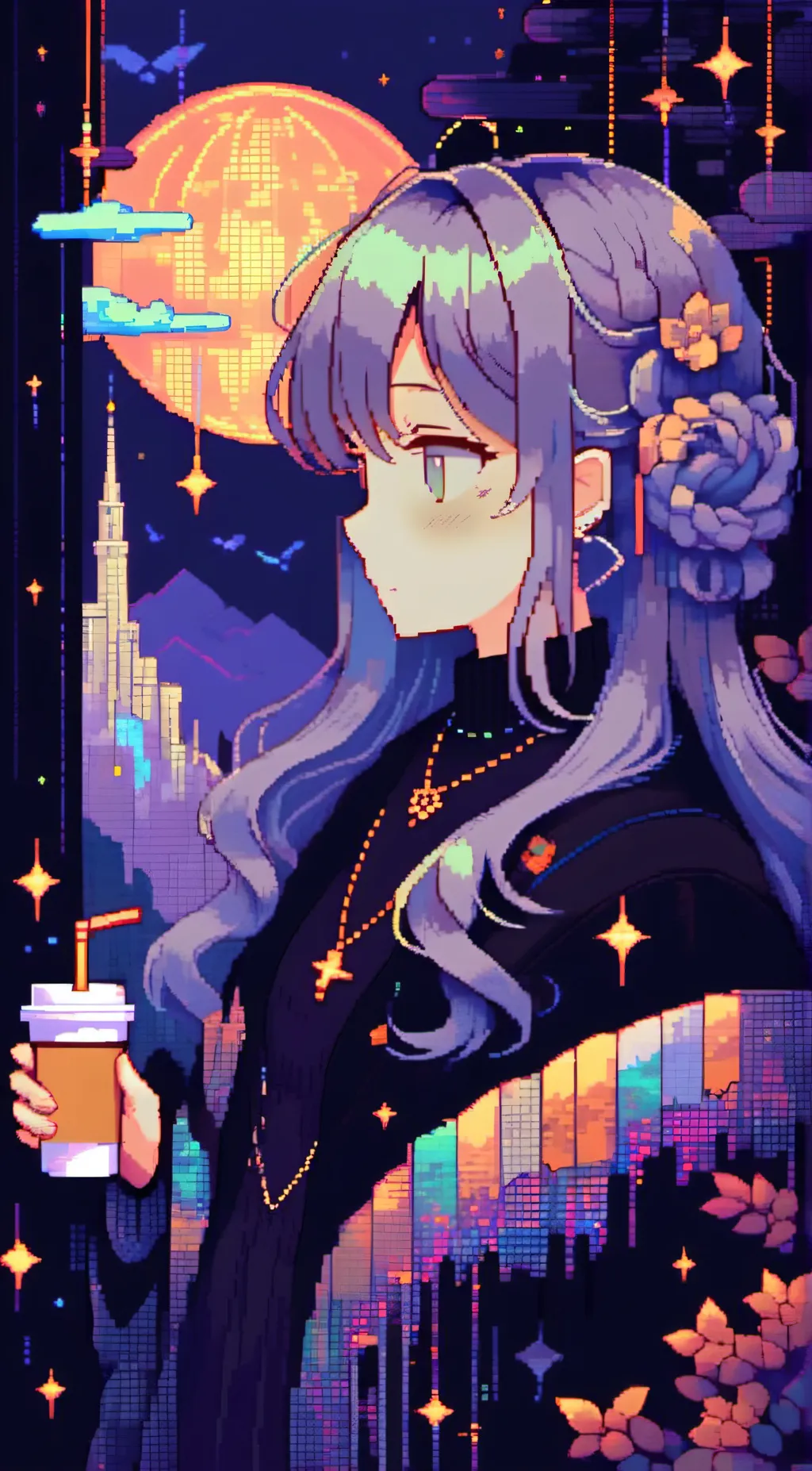ai character: Iris background