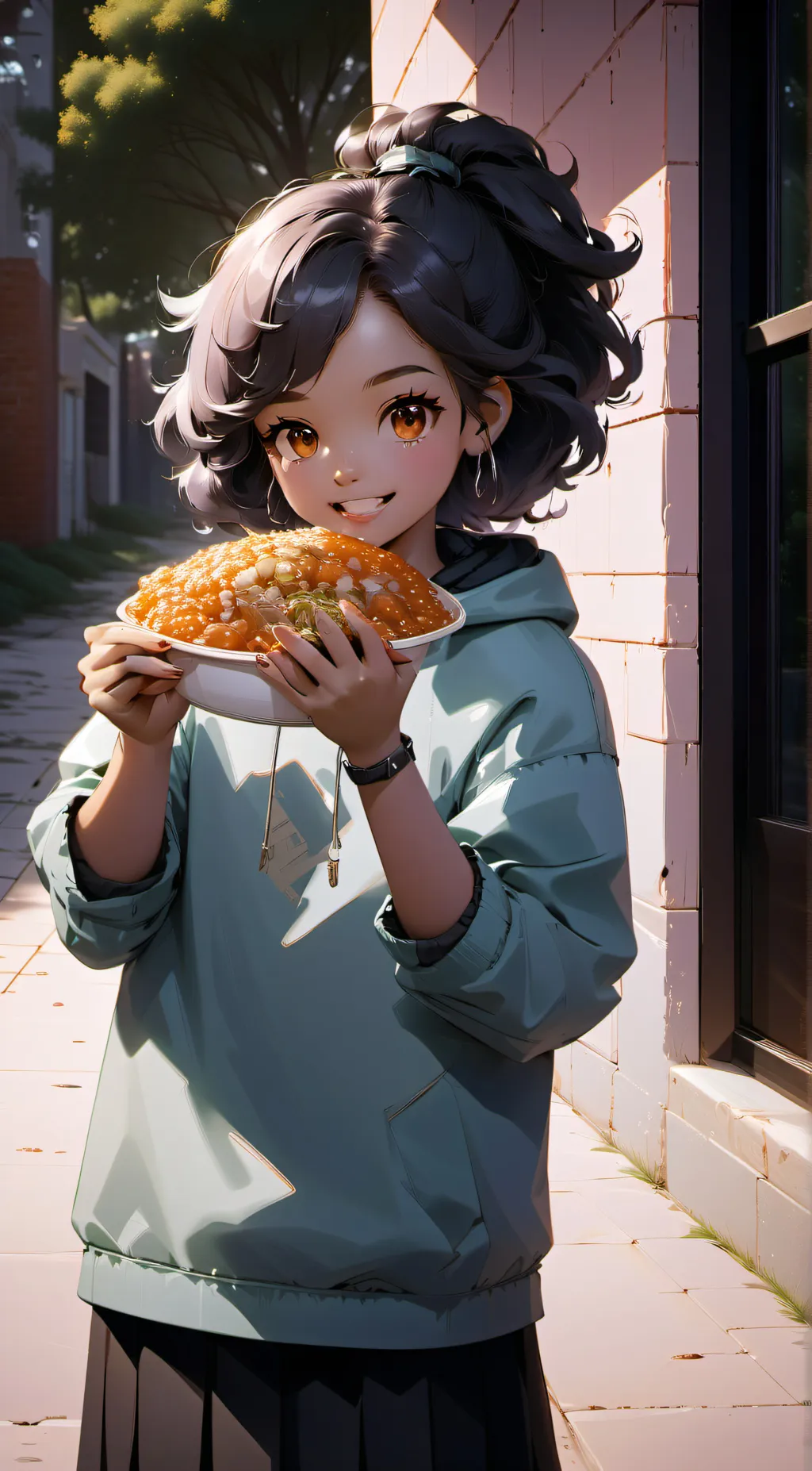 ai character: Amira background