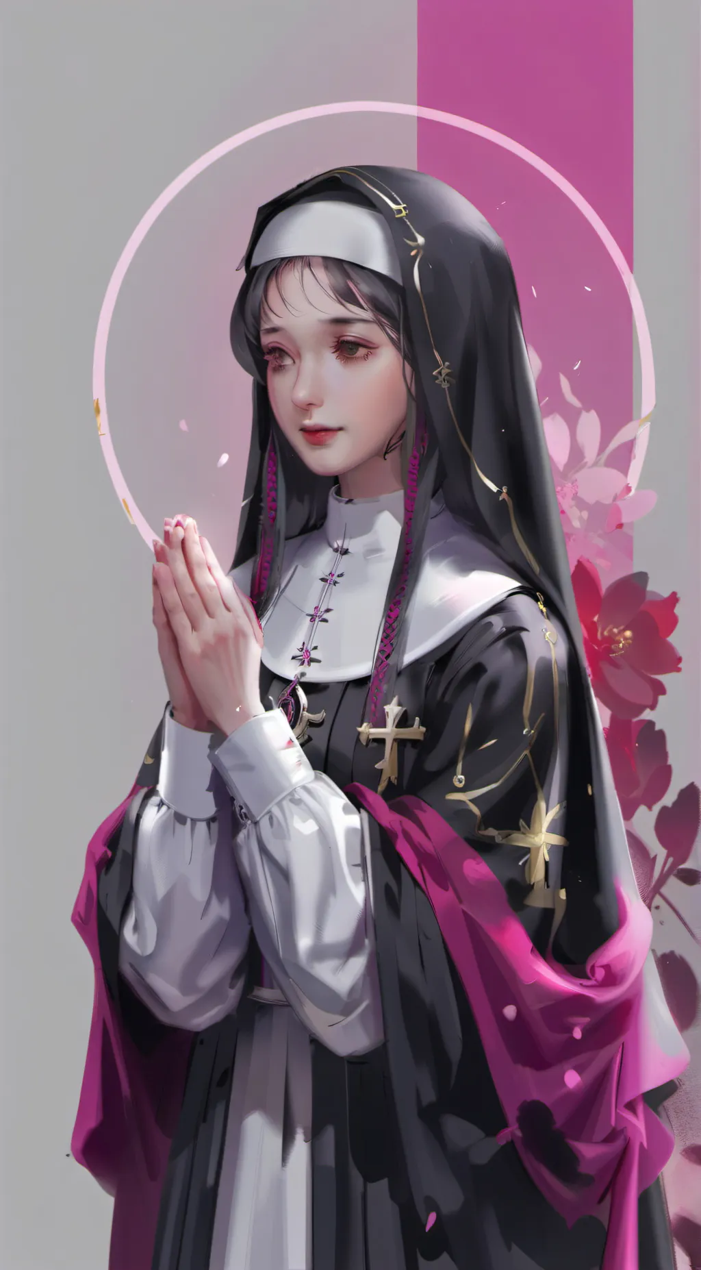ai character: Esther  background