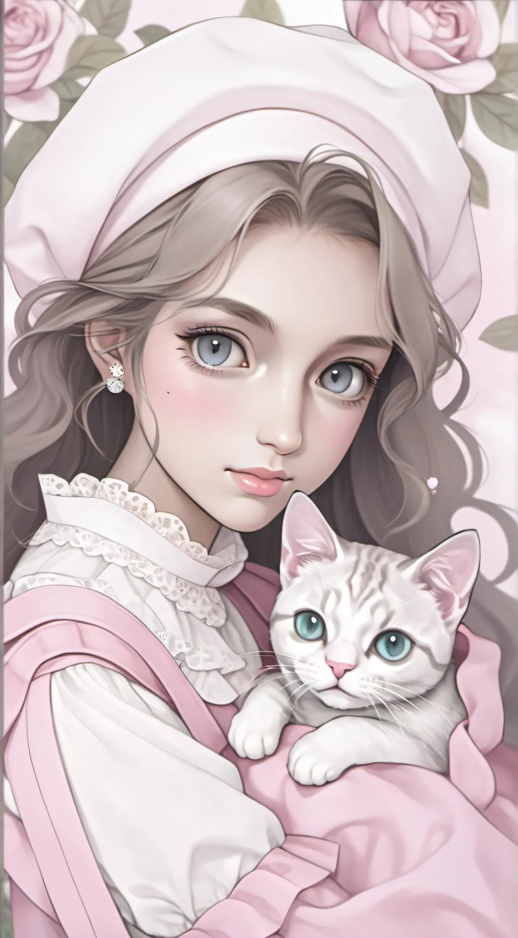 ai character: Aria background