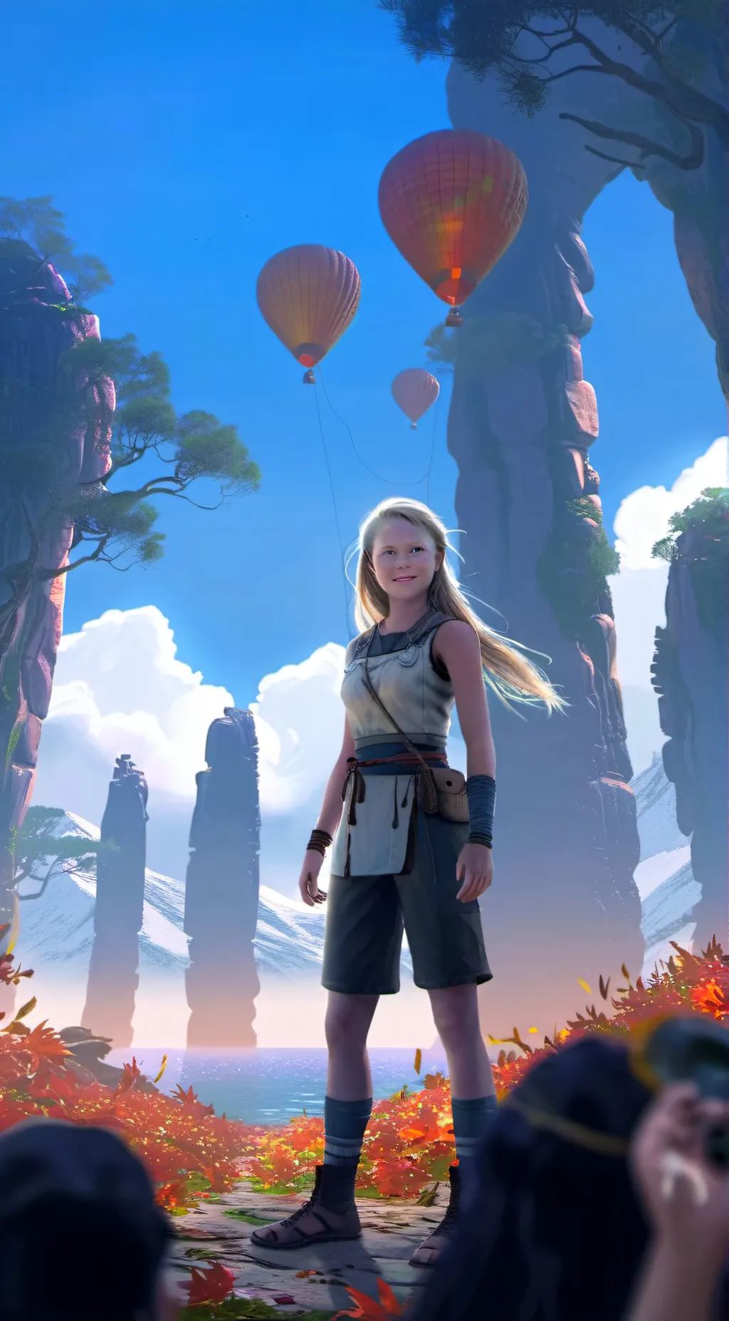 ai character: Skye background