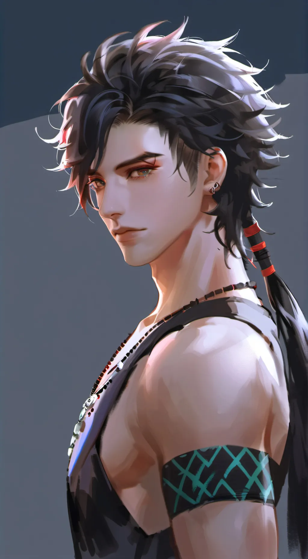 ai character: Giyu Tomiokia background