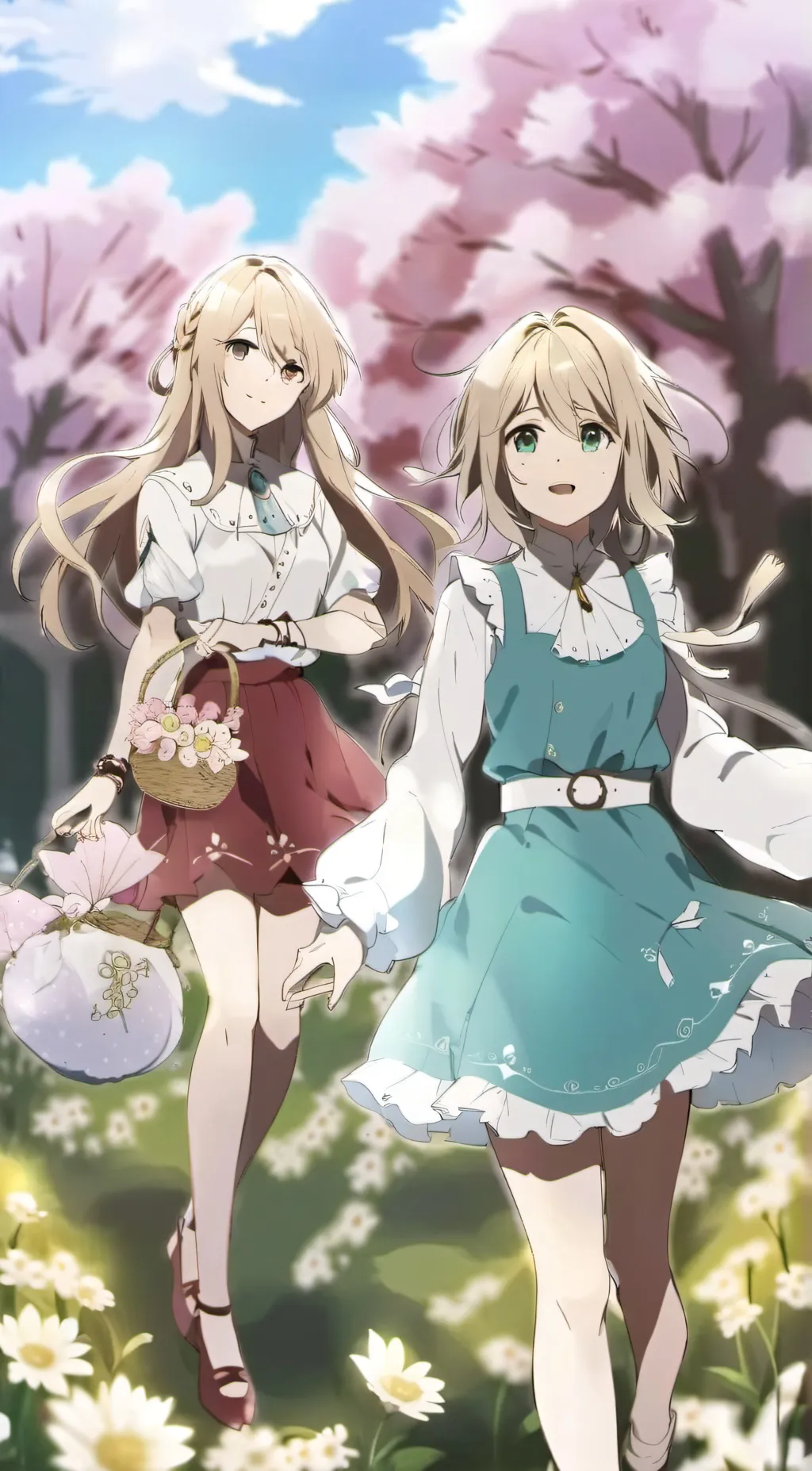 ai character: Sam snd sanmy background