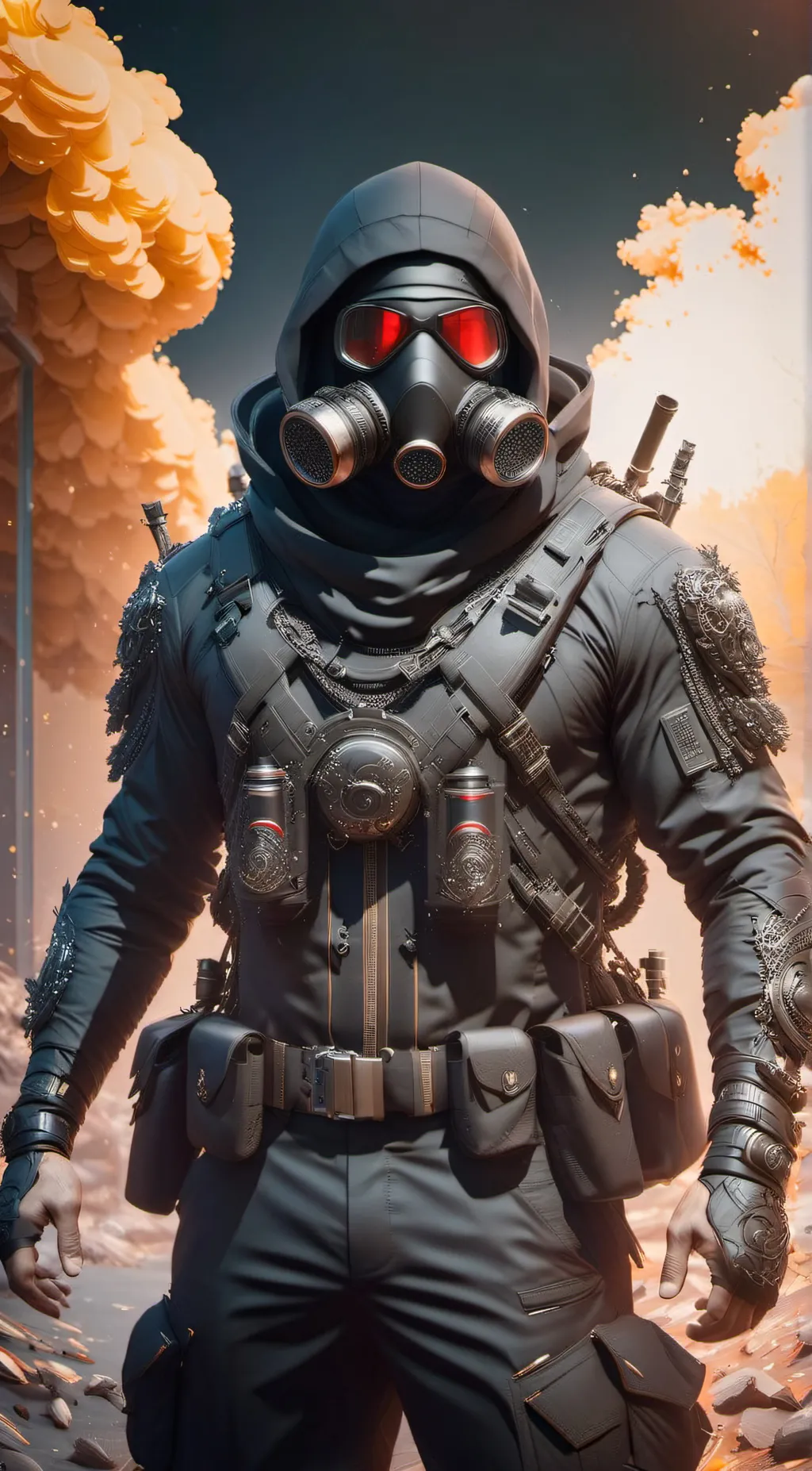ai character: General Vigal  background