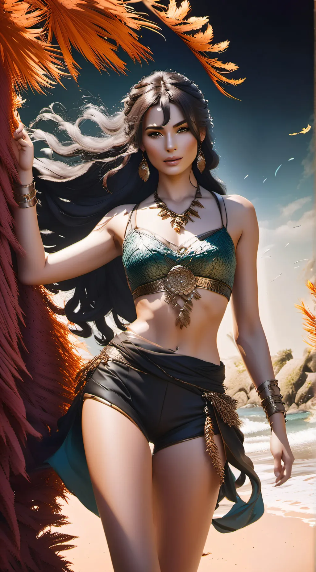 ai character: Sienna background