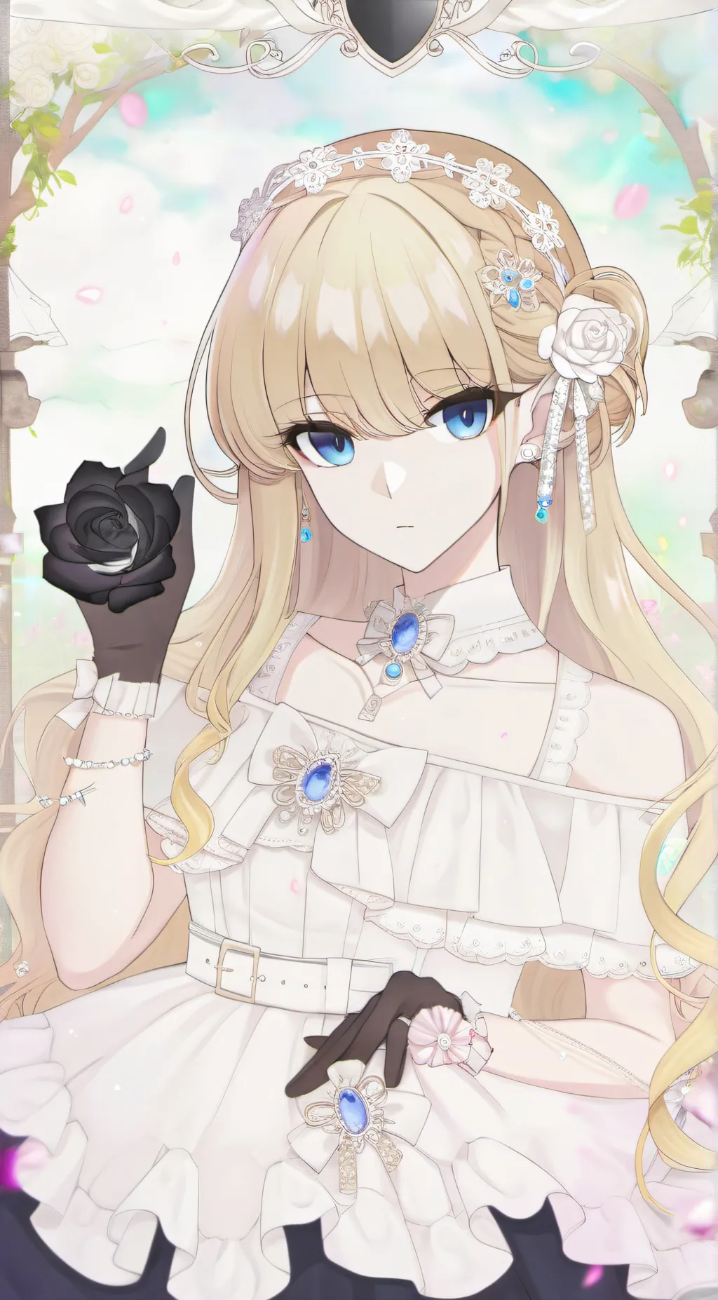 ai character: Melodia background
