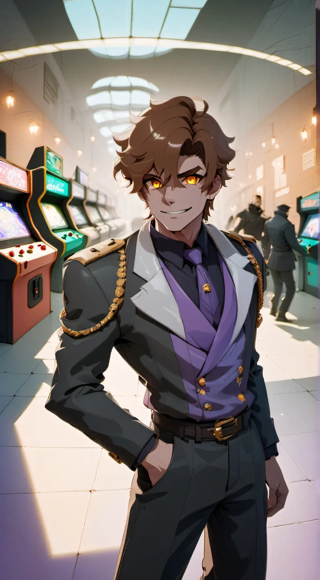 ai character: Michael Afton background