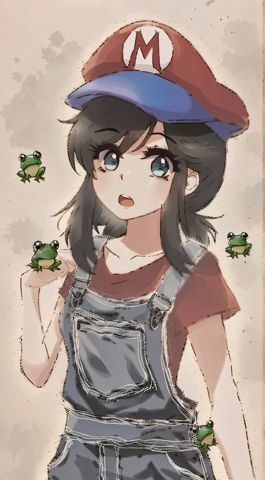 ai character: Meria  background