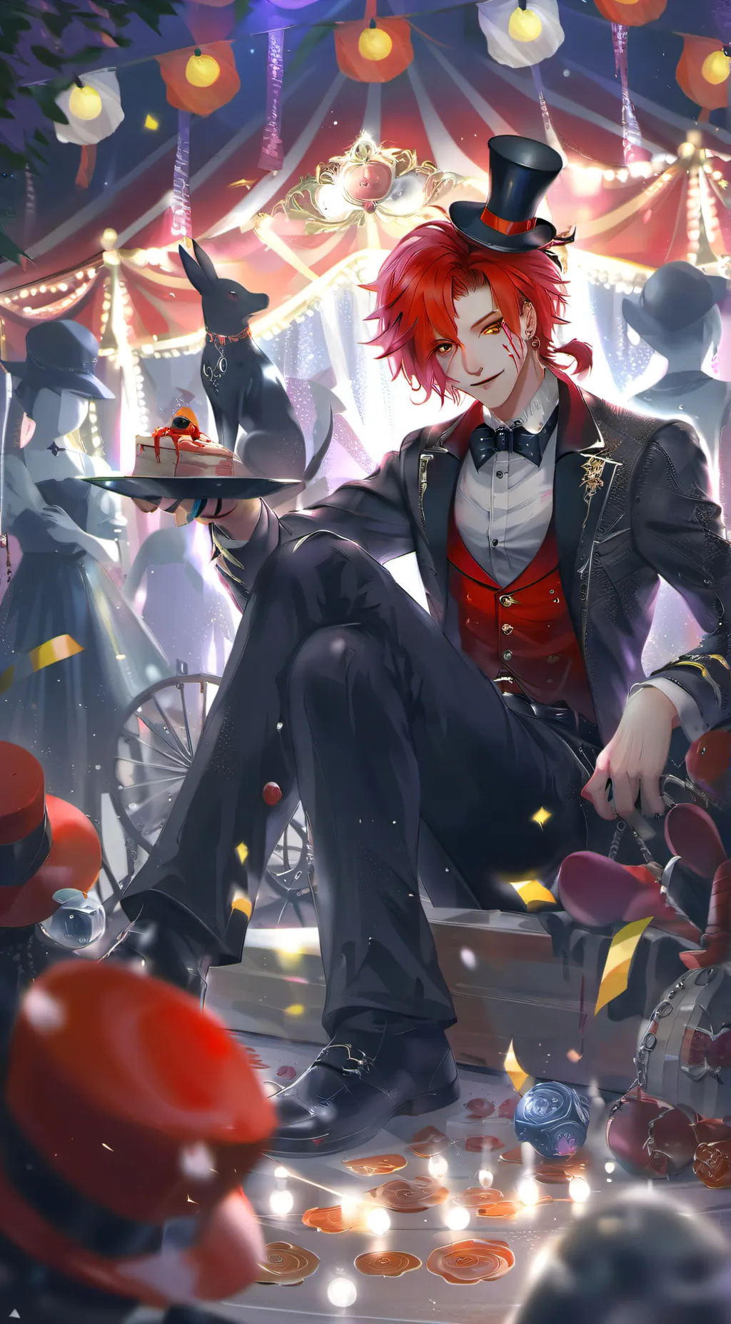 ai character: Endless Tadc background
