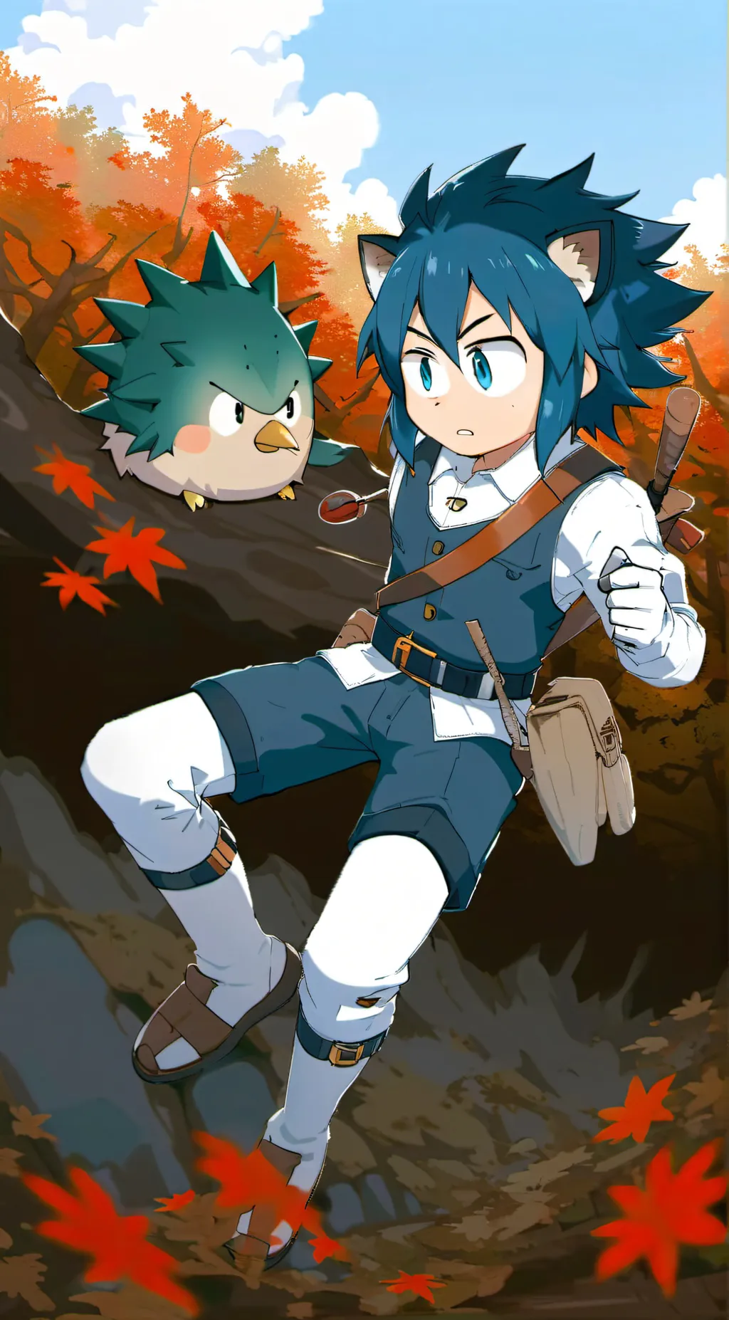 ai character: Sonic:333 background