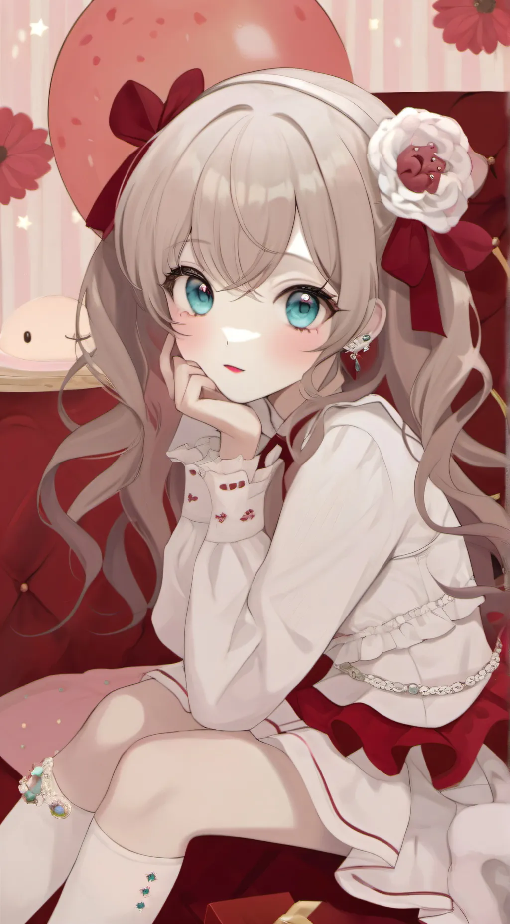 ai character: Monica  background