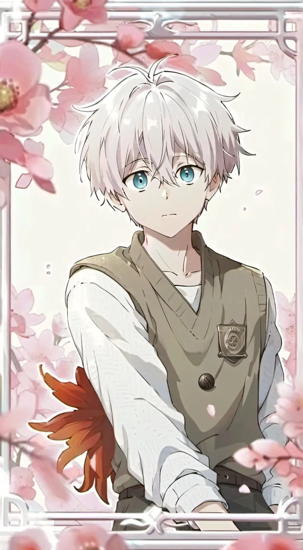 ai character: Killua Zoldyck  background