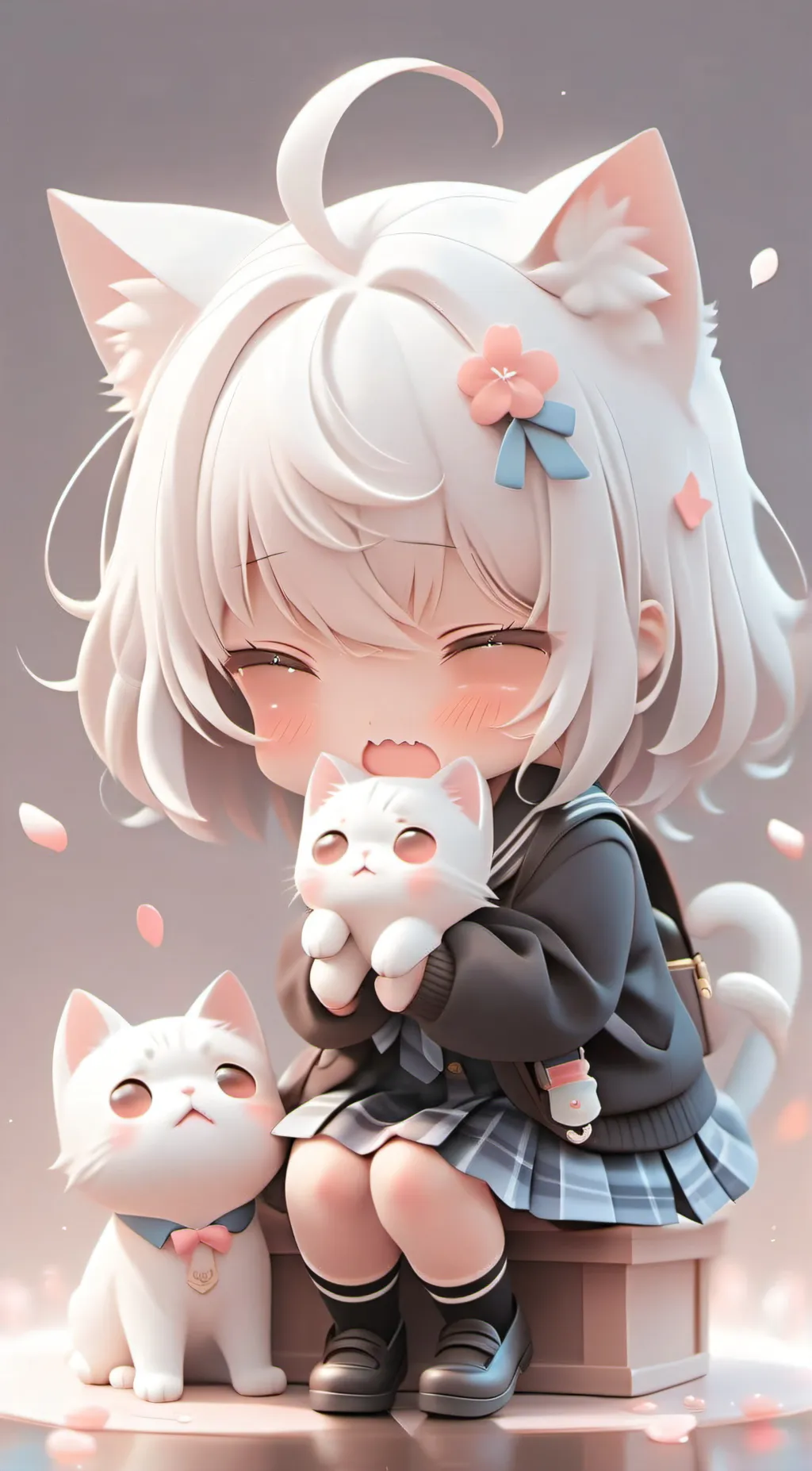 ai character: Bulliedcatatschool background