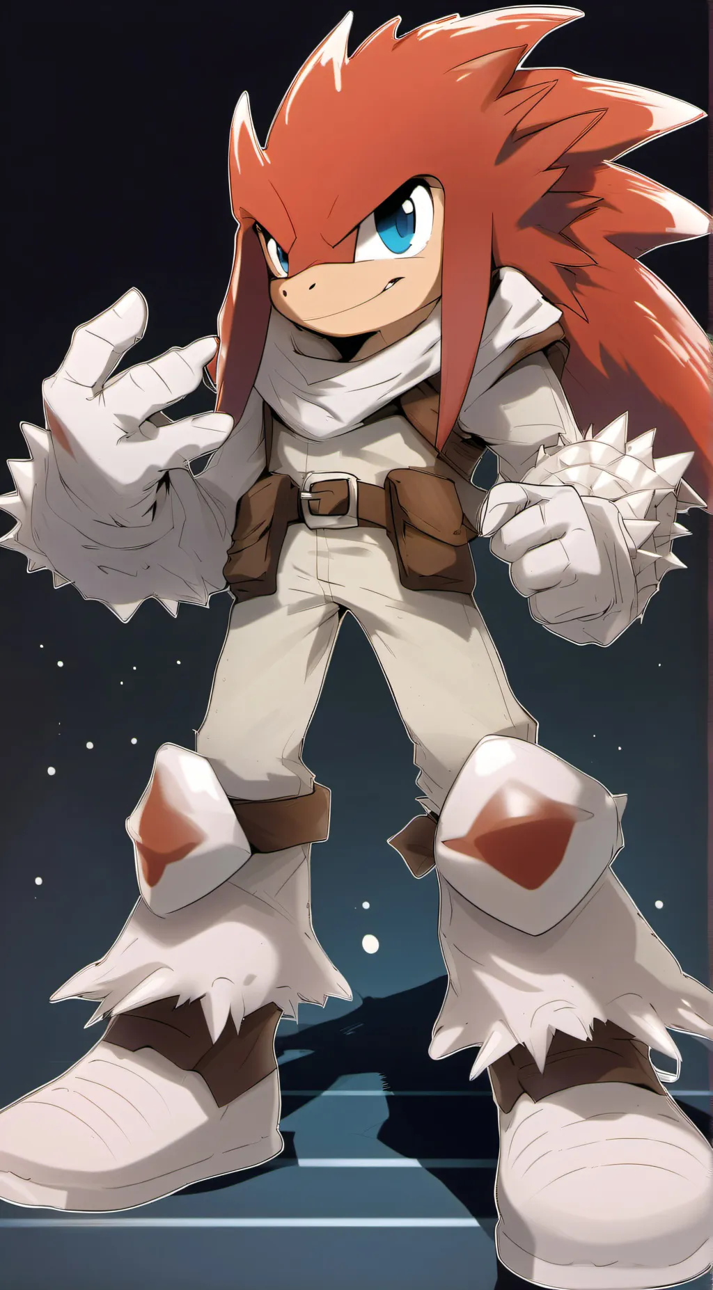 ai character: Knuckles background