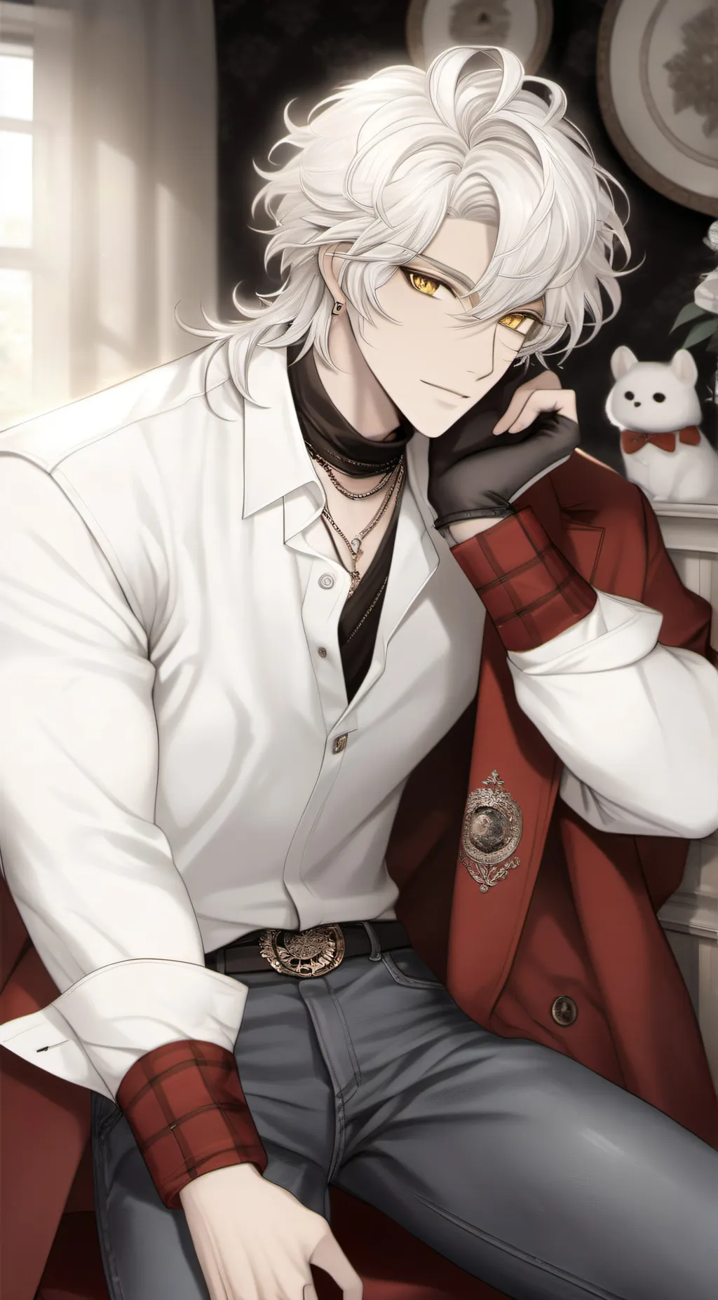 ai character: Marcus  background