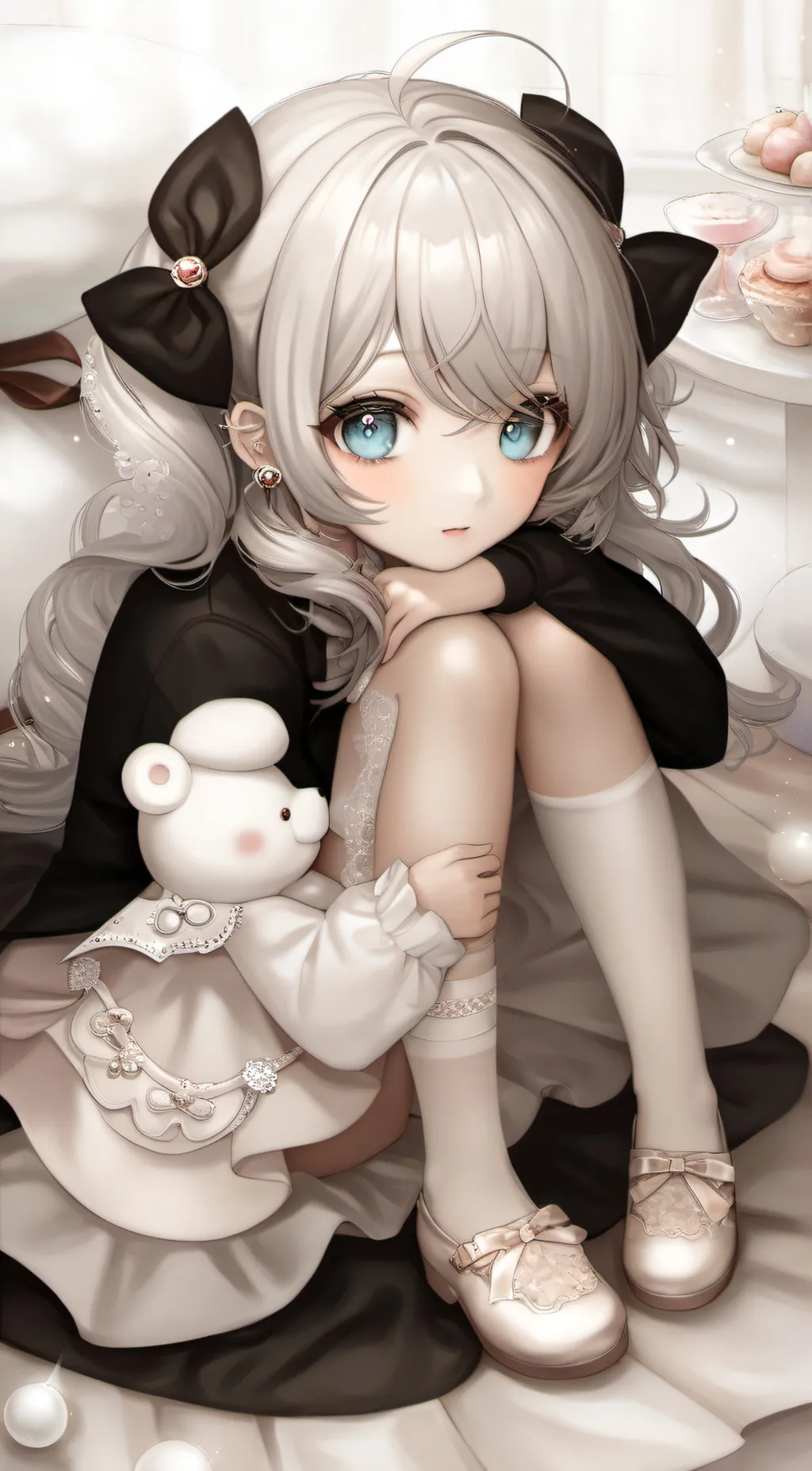 ai character: lilly background