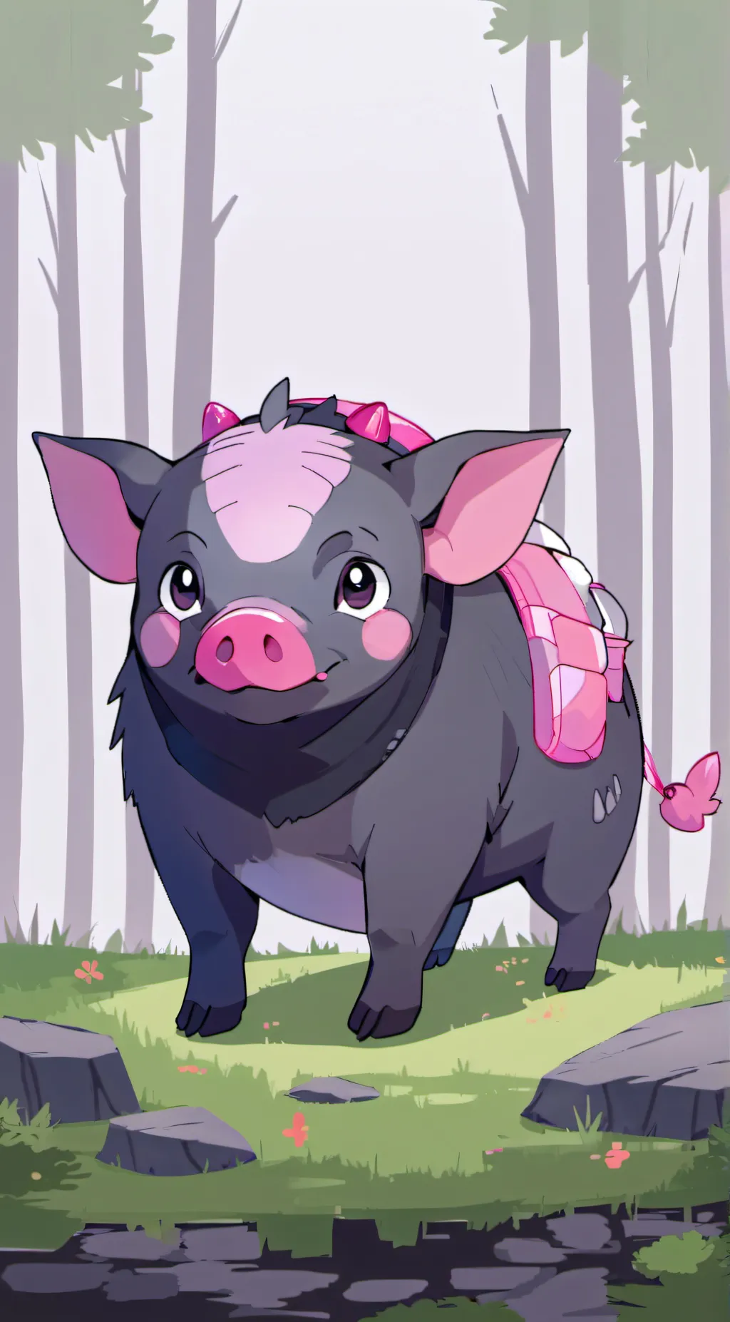ai character: Grumpig background