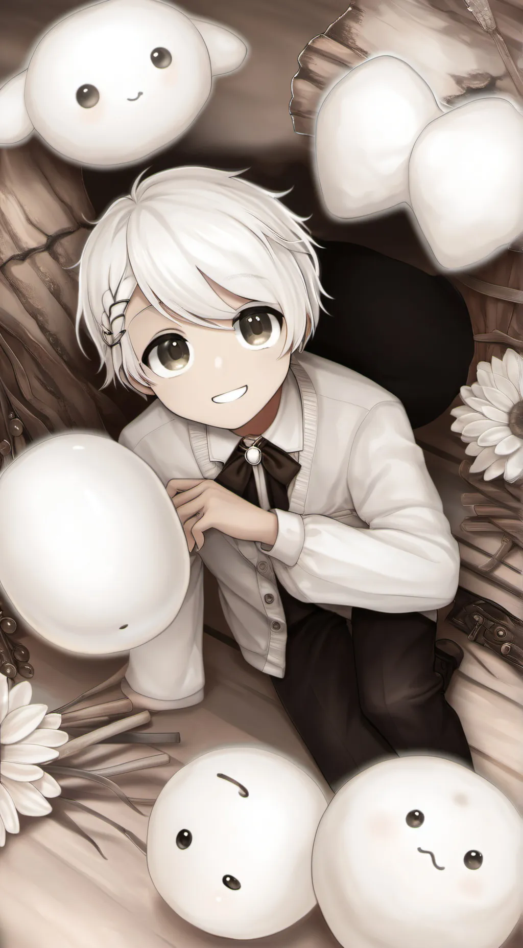 ai character: chains fr background
