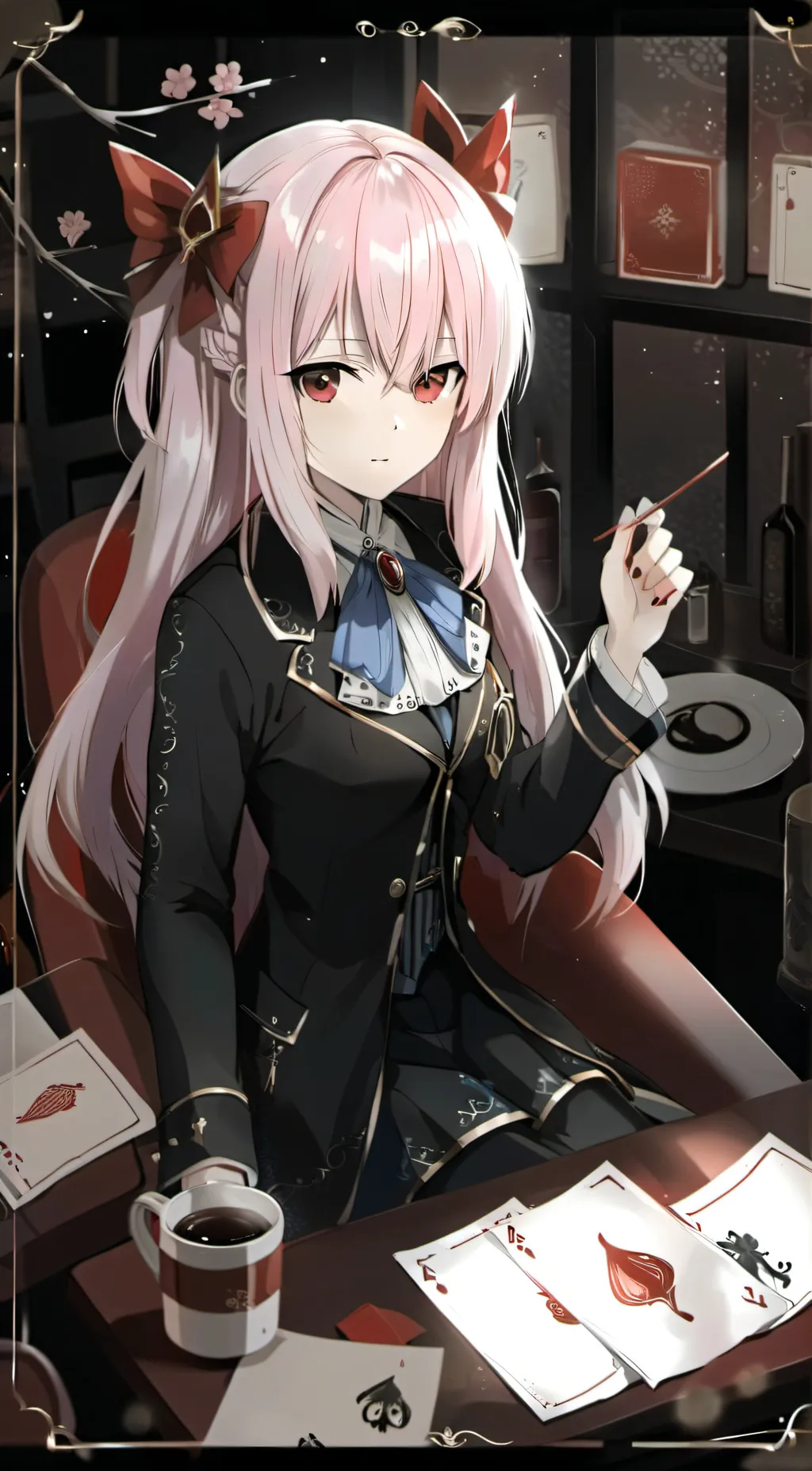 ai character: アンナ background