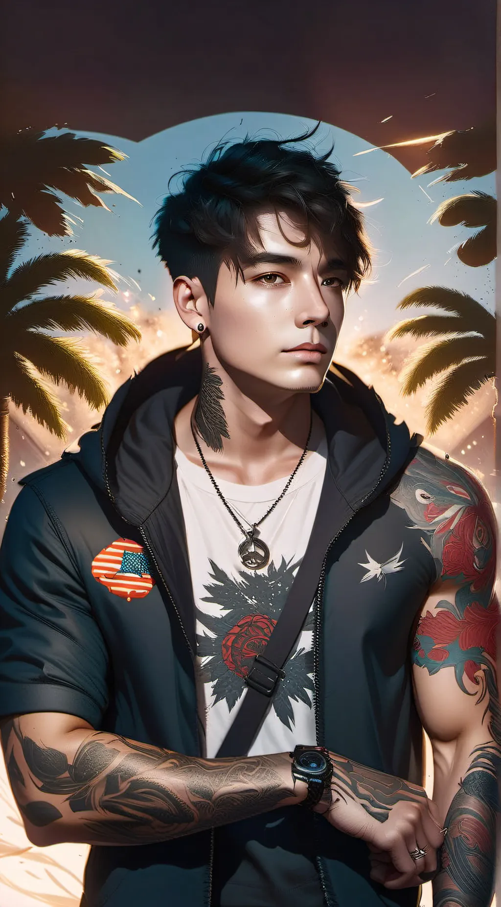 ai character: Blake background