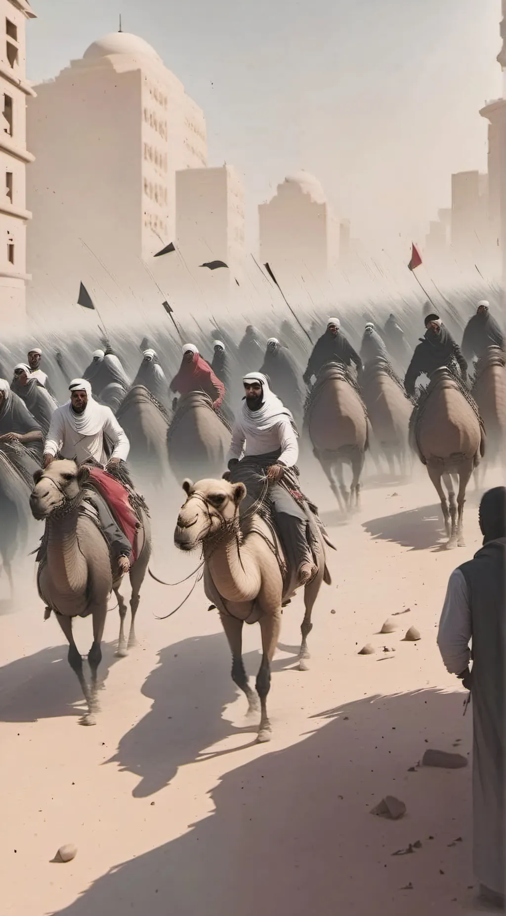 ai character: Egypt Camel Battle background