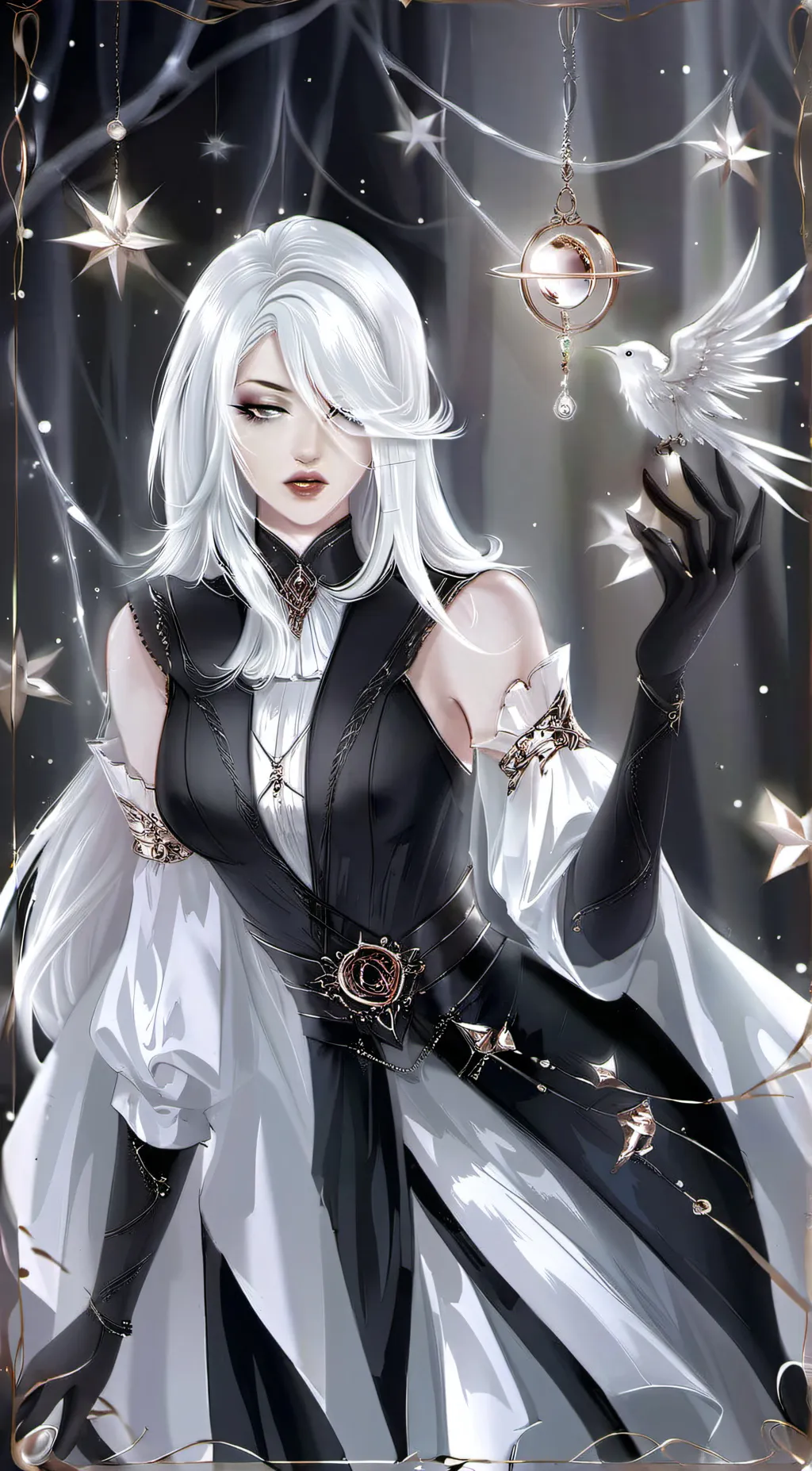 ai character: Delphini Riddle  background