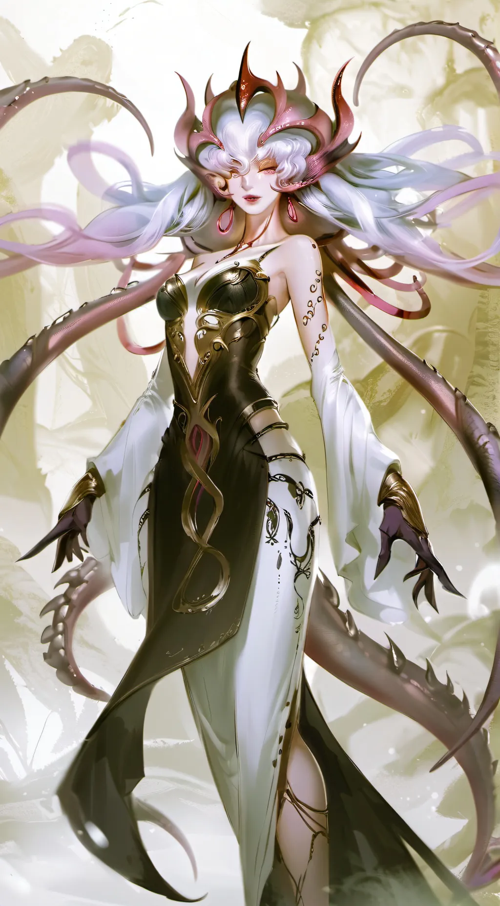 ai character: Aria background