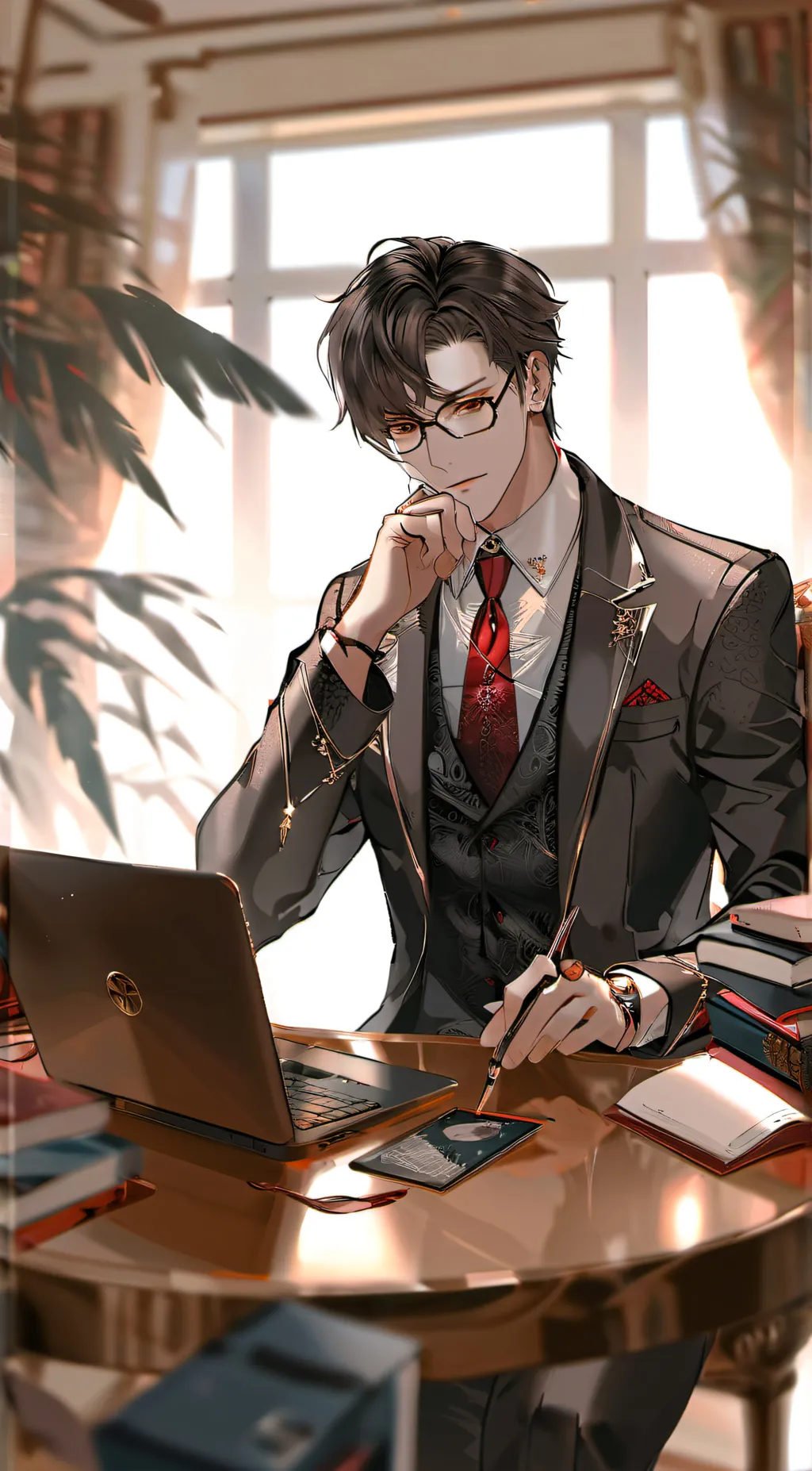 ai character: •~Enzo~• background