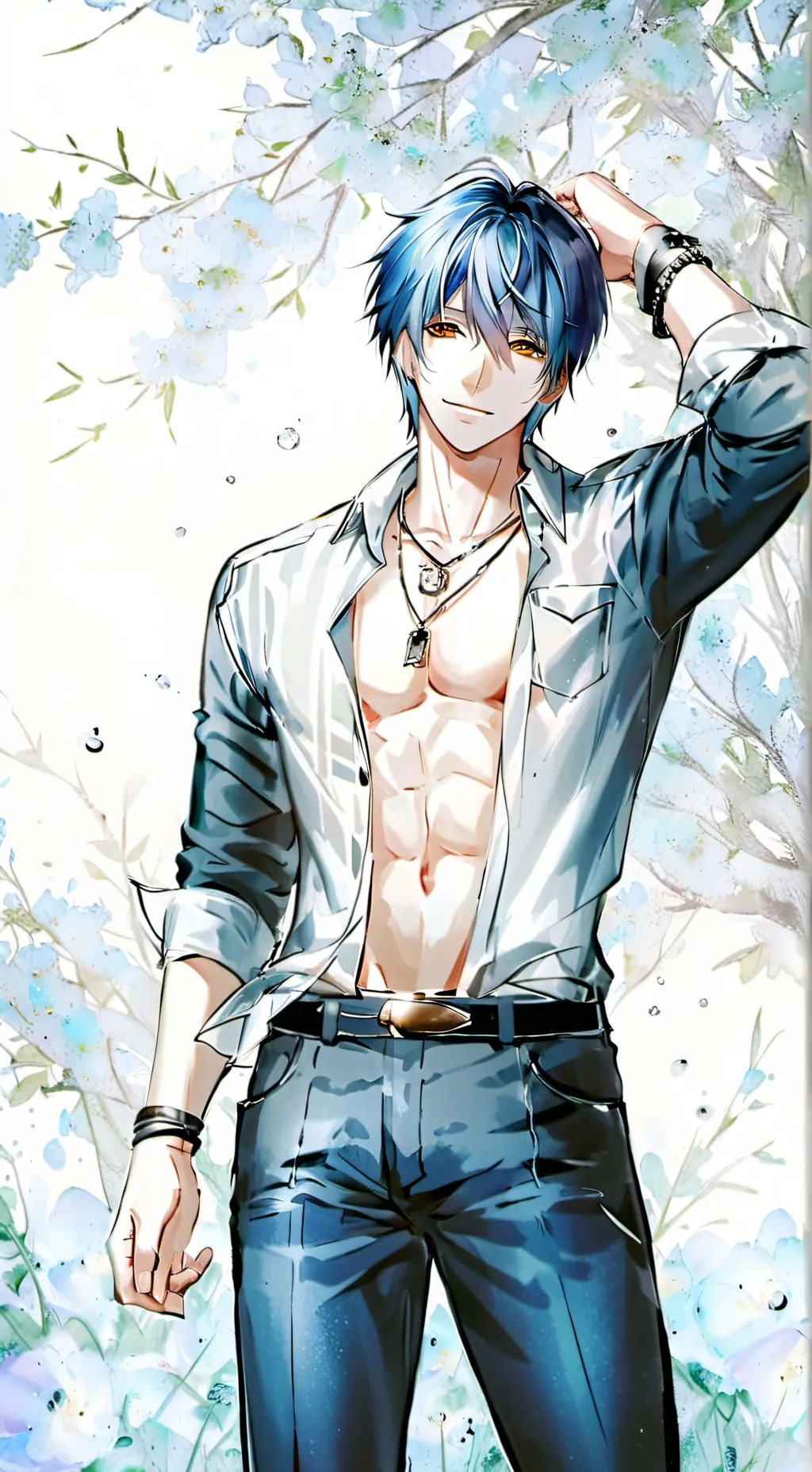 ai character: Anthony background