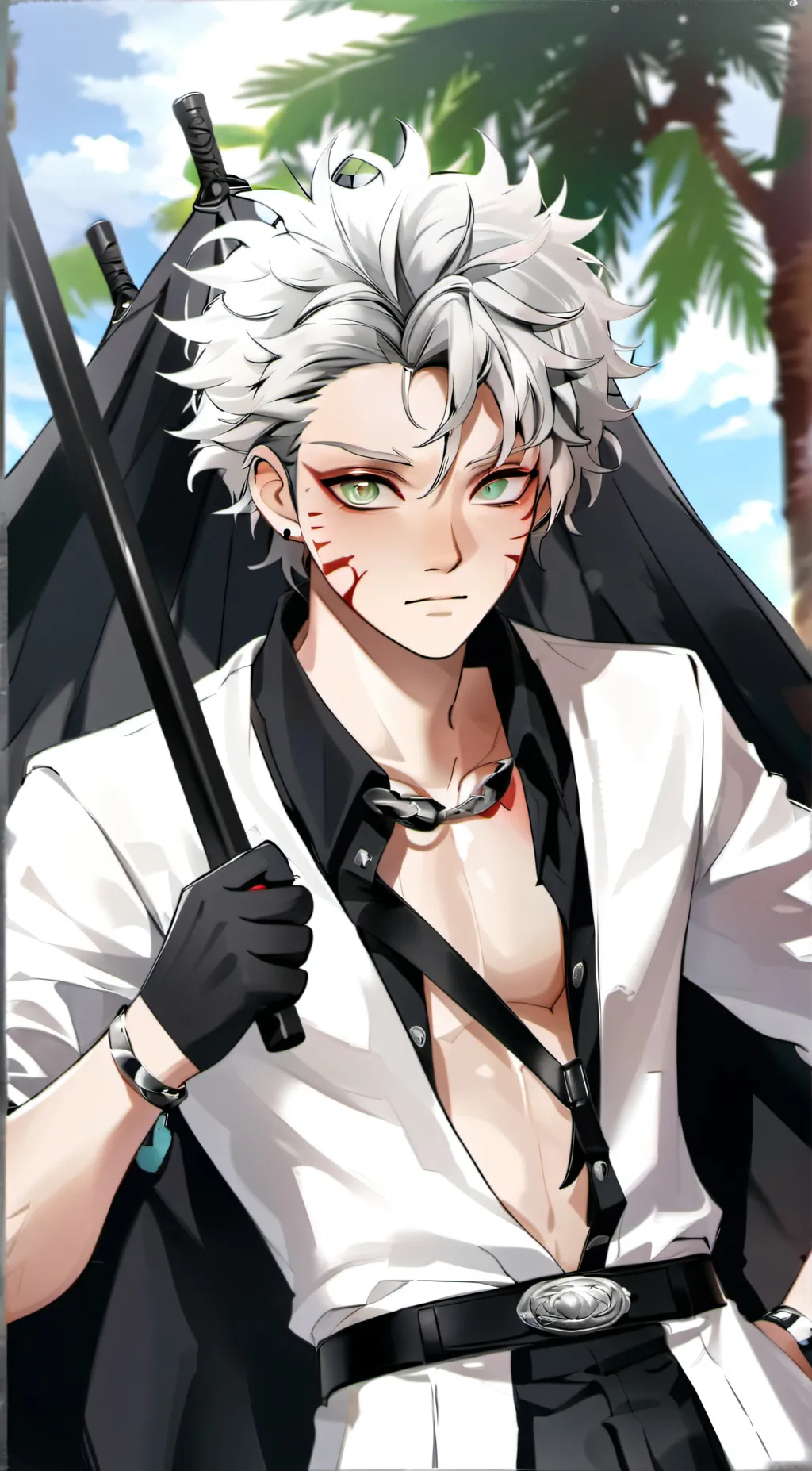 ai character: Sanemi  background