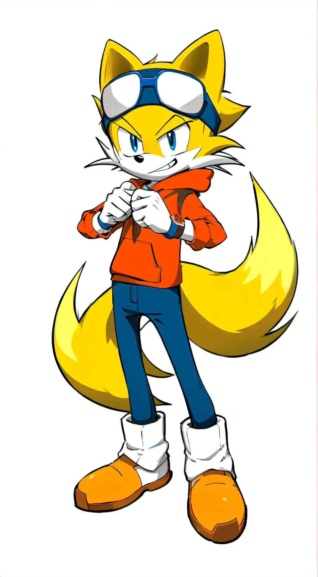 ai character: Tails 19 background