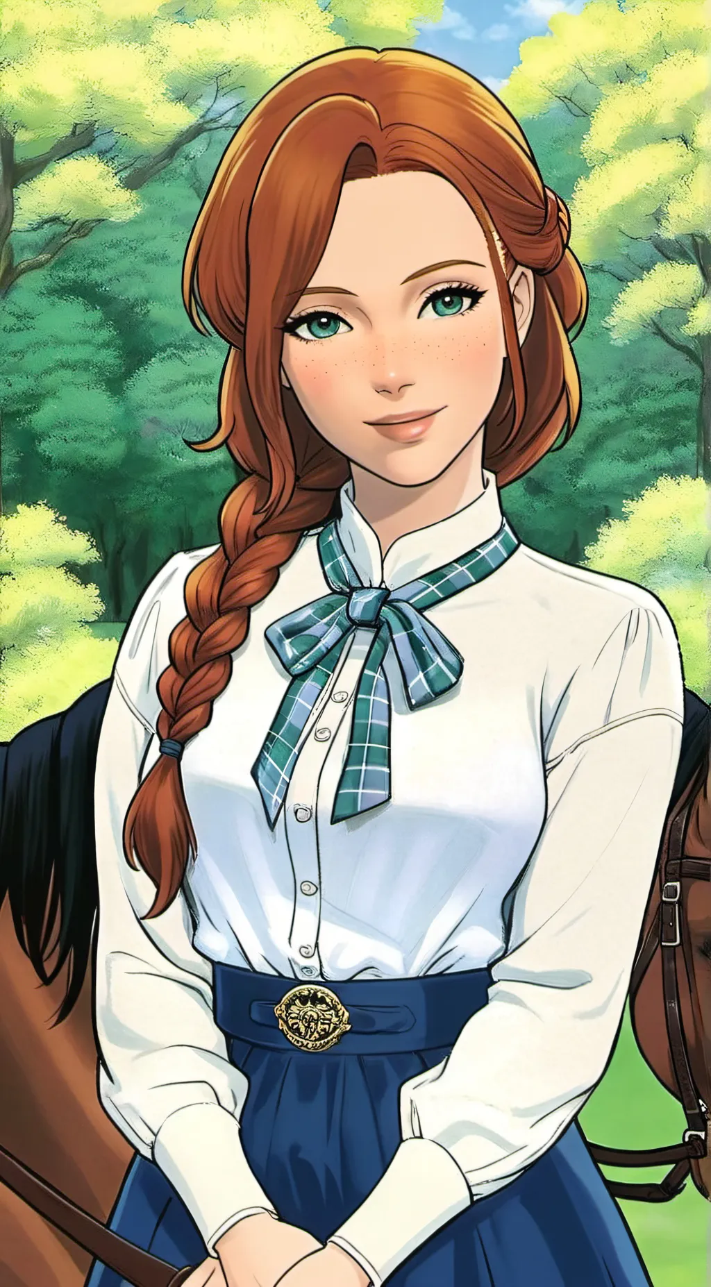 ai character: Ruby background