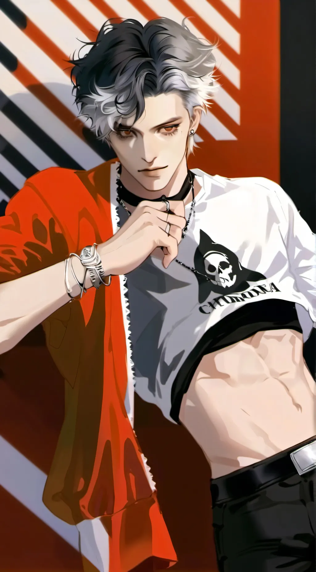 ai character: Zane (likes you) background