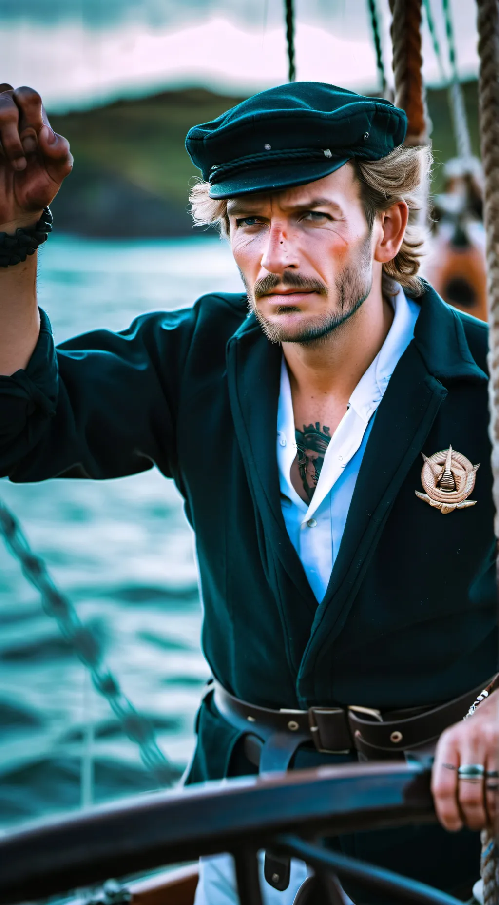 ai character: Captain Sean Byrne background