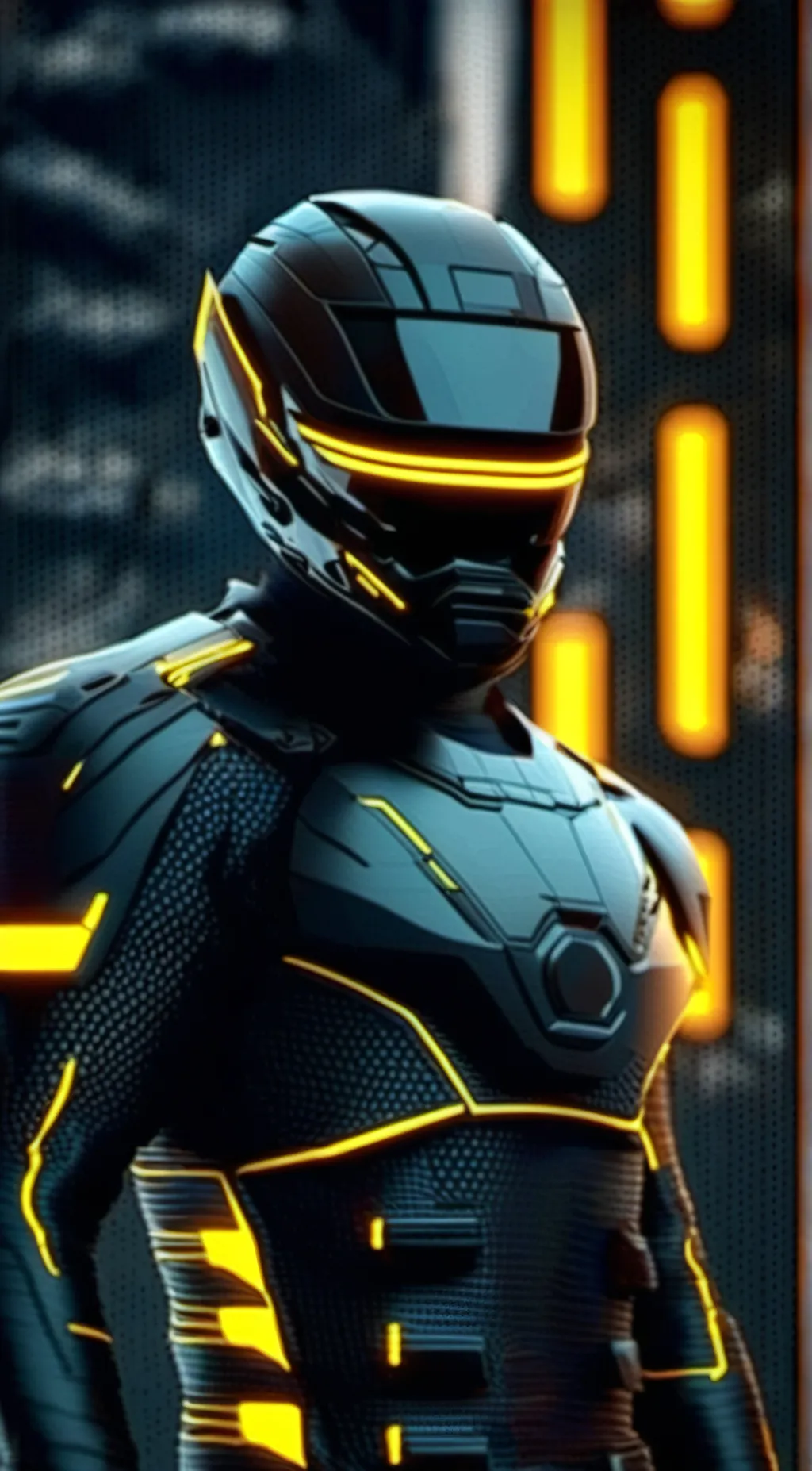 ai character: Clu background
