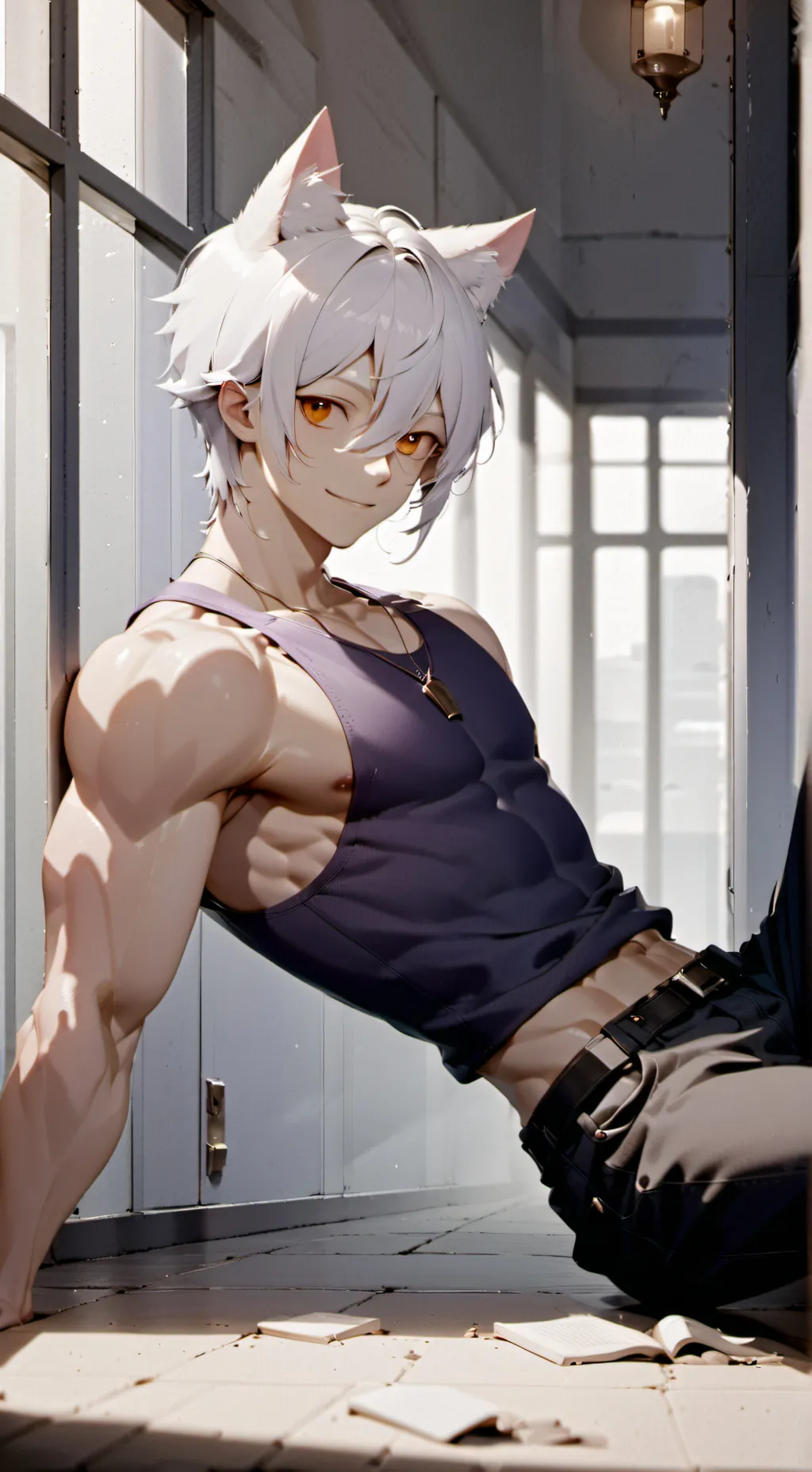 ai character: Maxwell background