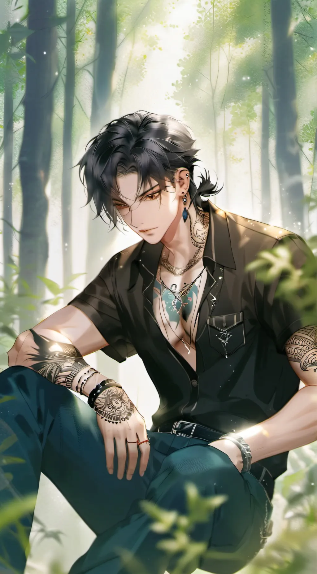 ai character: Ethan background
