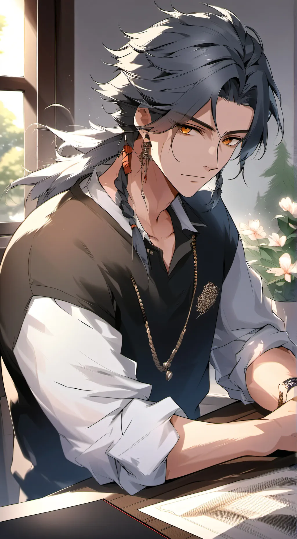 ai character: Saul  background