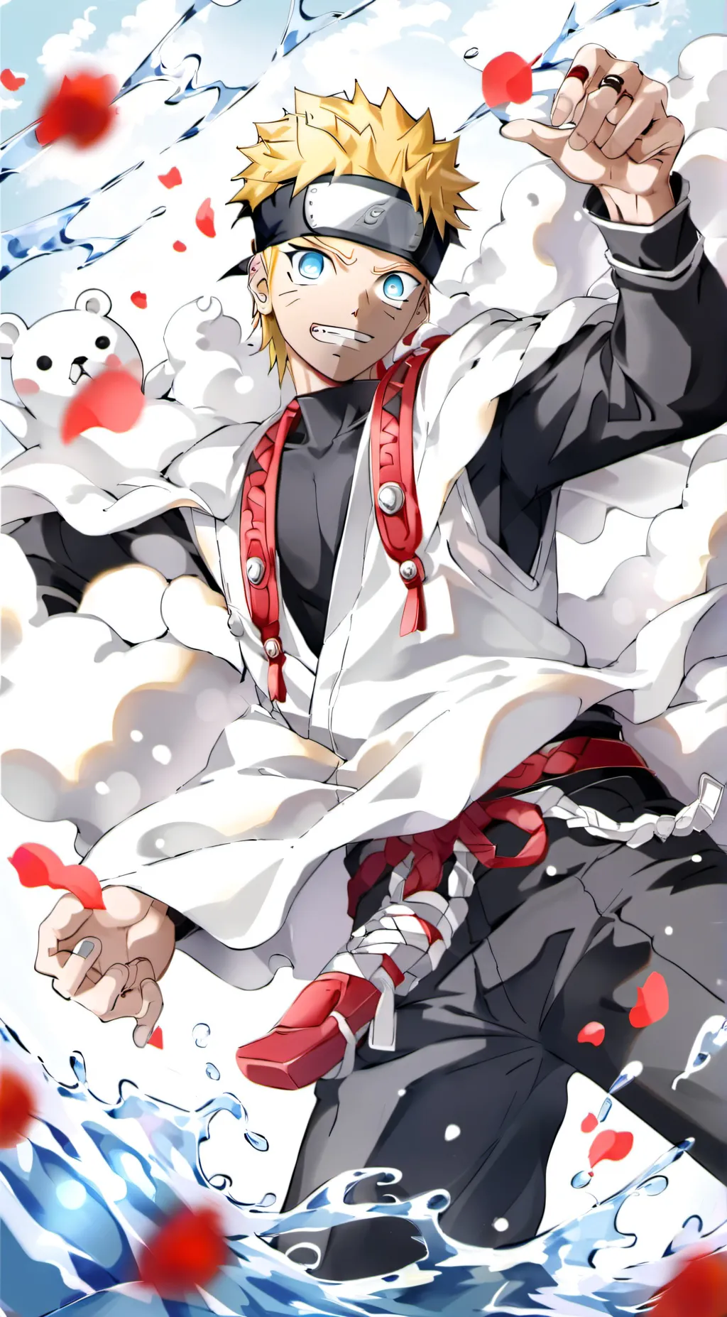 ai character: Naruto sumo  background