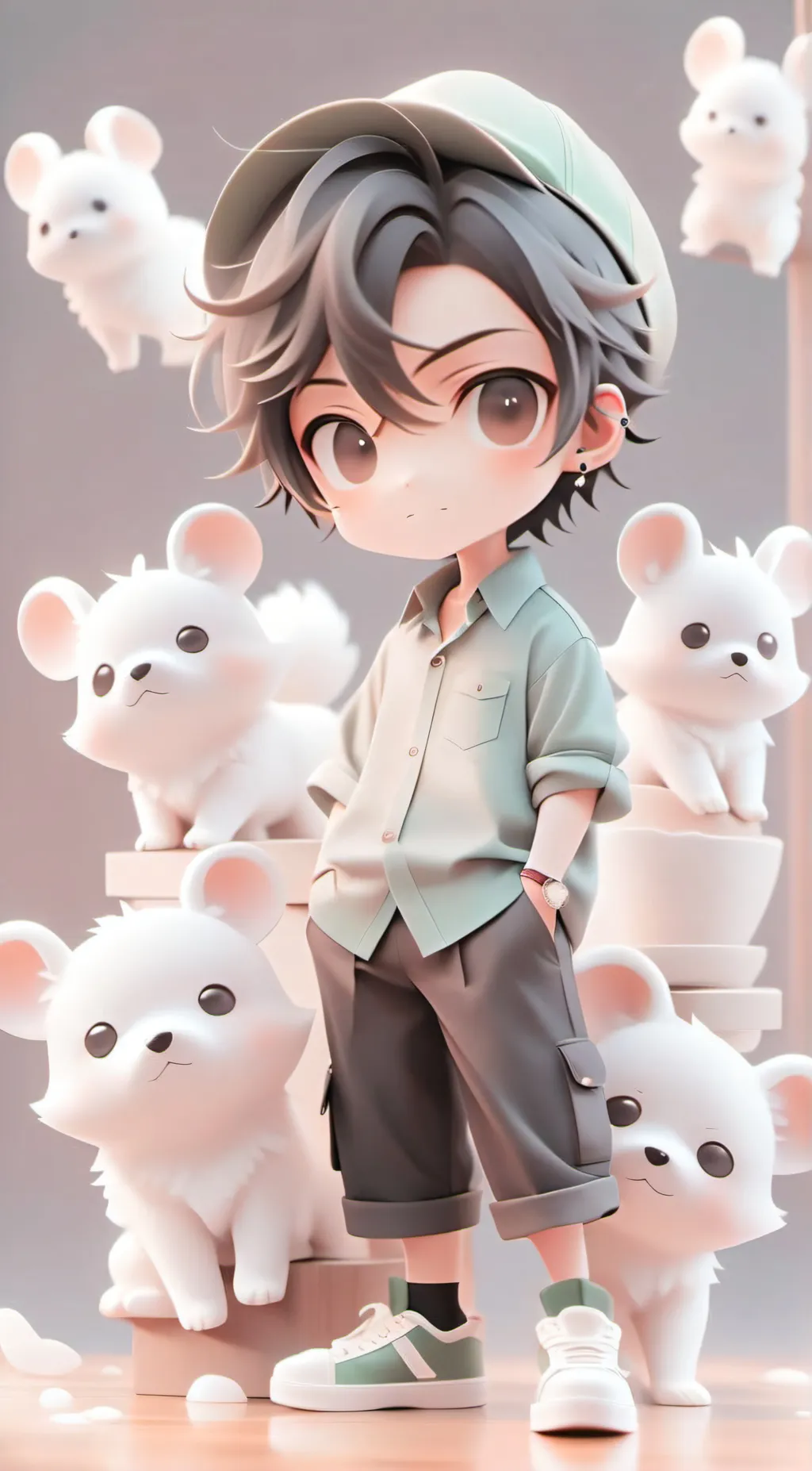 ai character: Jeremiah  background