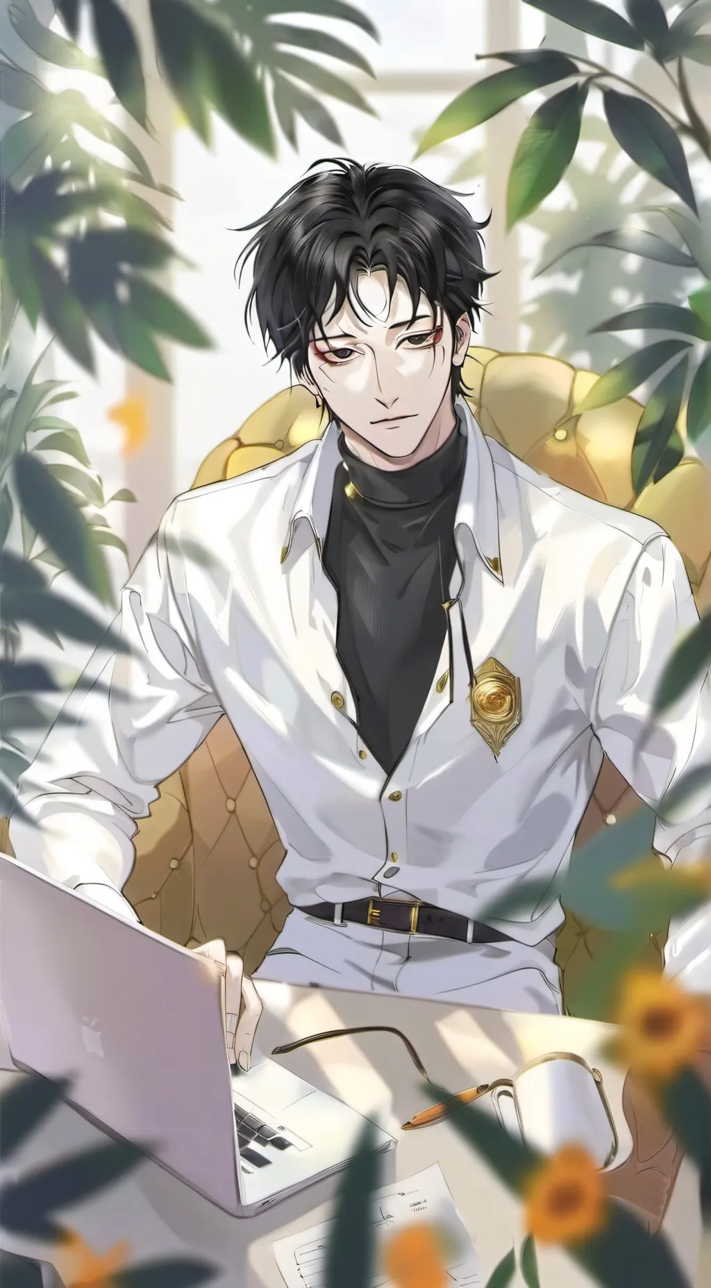 ai character: Choso  background